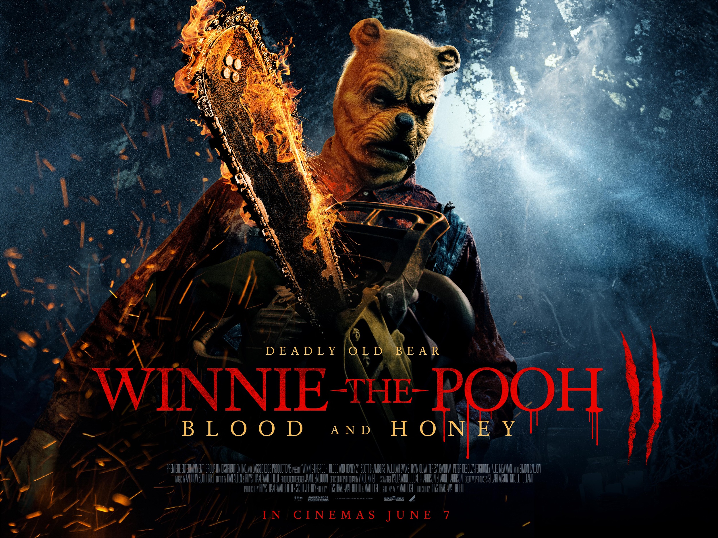 Mega Sized Movie Poster Image for Winnie-the-Pooh: Blood and Honey II (#1 of 2)