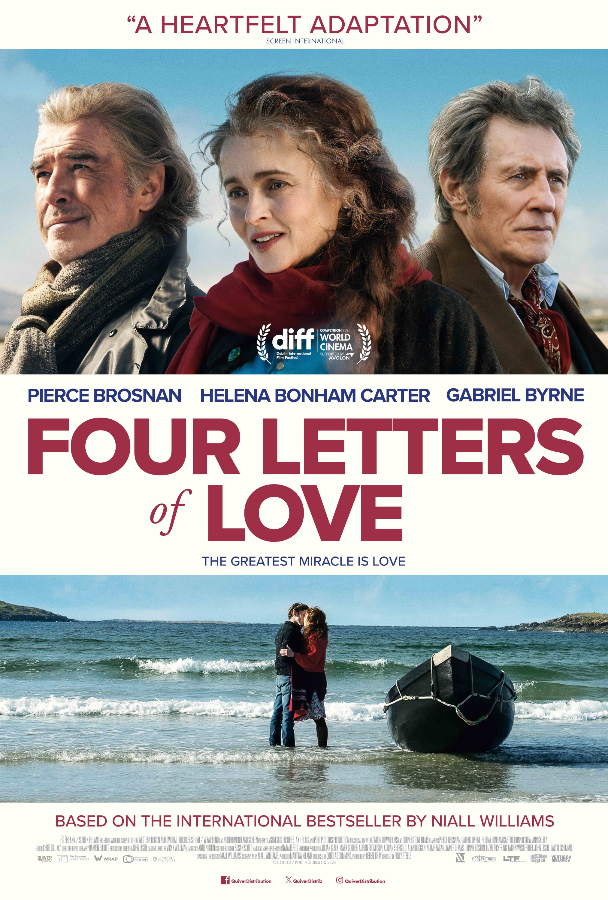 Mega Sized Movie Poster Image for Four Letters of Love 