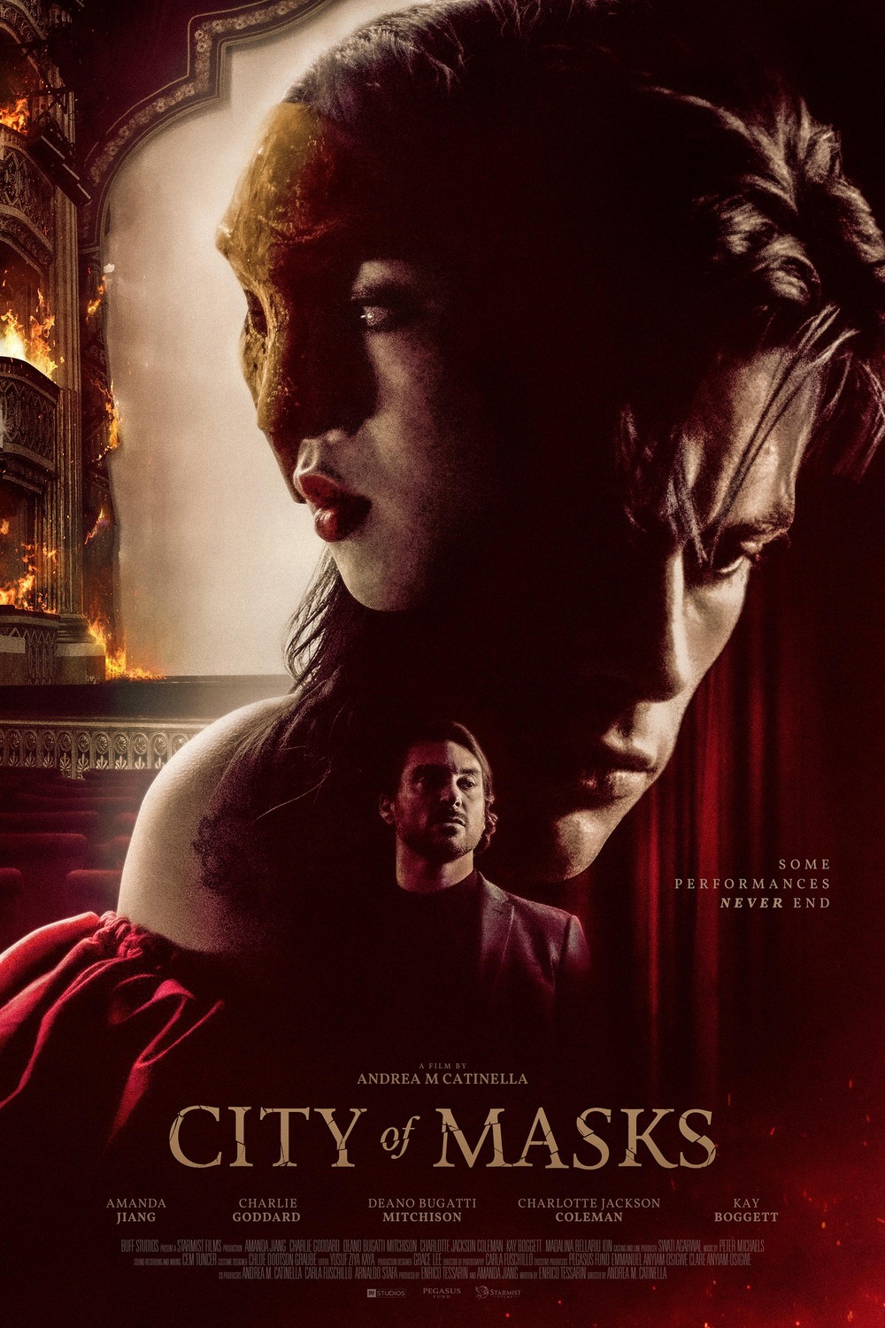 Extra Large Movie Poster Image for City of Masks 