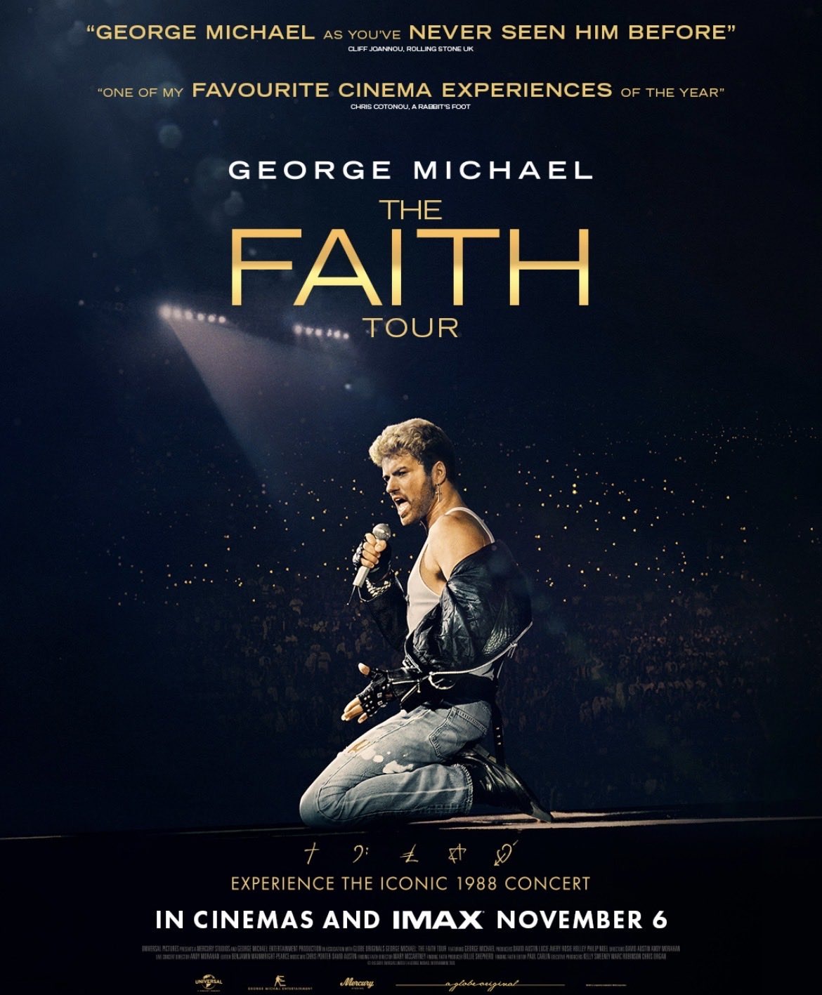 Extra Large Movie Poster Image for George Michael: The Faith Tour 