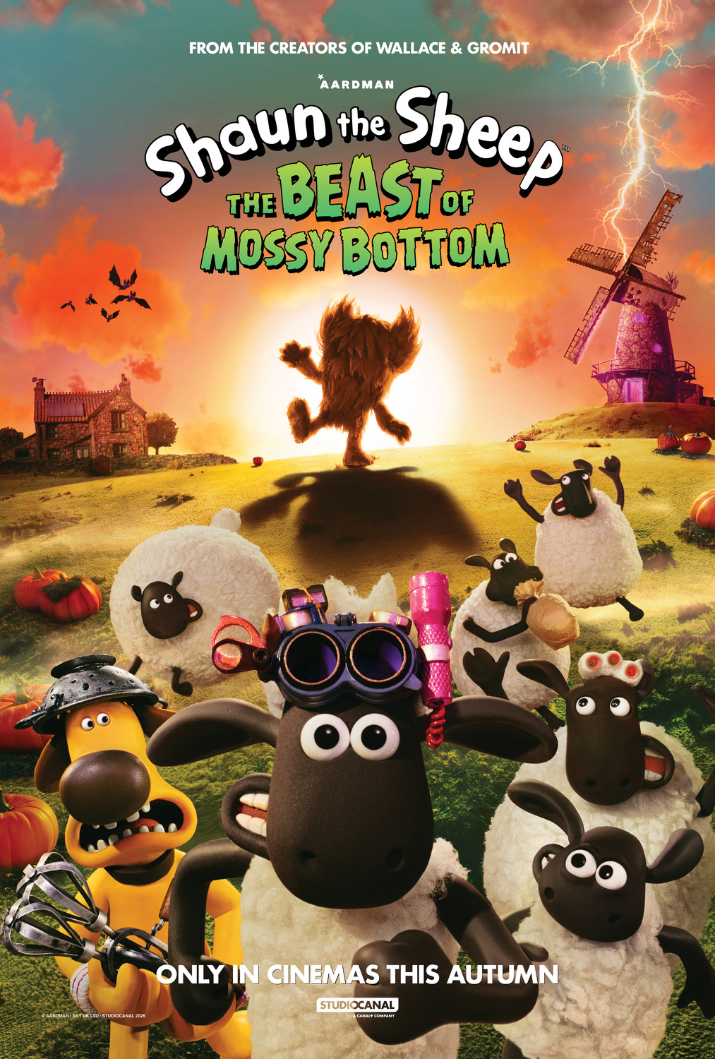 Extra Large Movie Poster Image for Shaun the Sheep: The Beast of Mossy Bottom (#1 of 2)