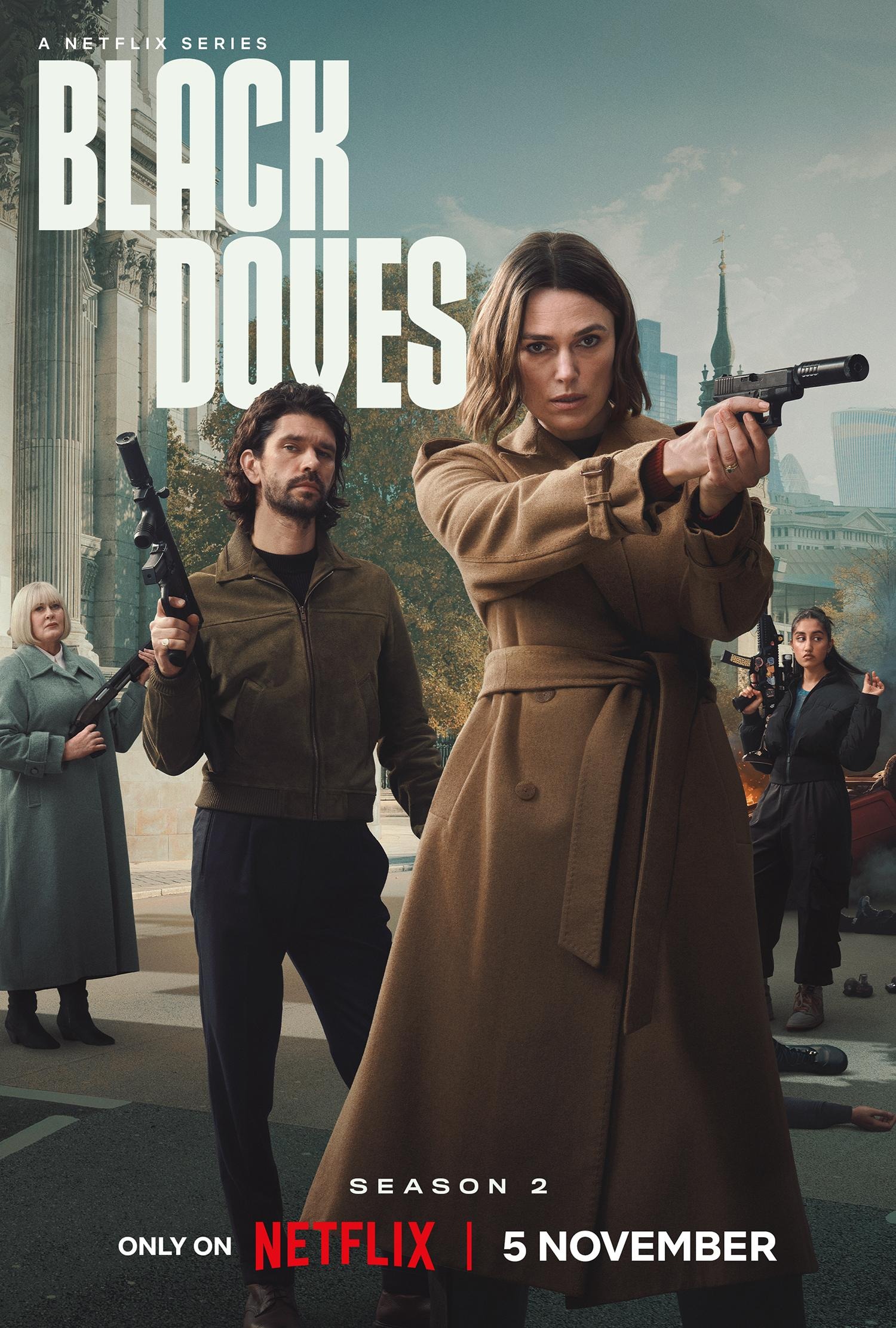 Mega Sized TV Poster Image for Black Doves (#14 of 14)