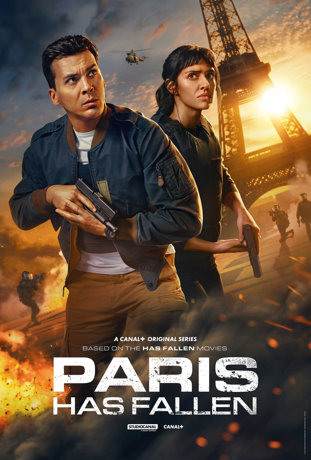 Extra Large TV Poster Image for Paris Has Fallen 