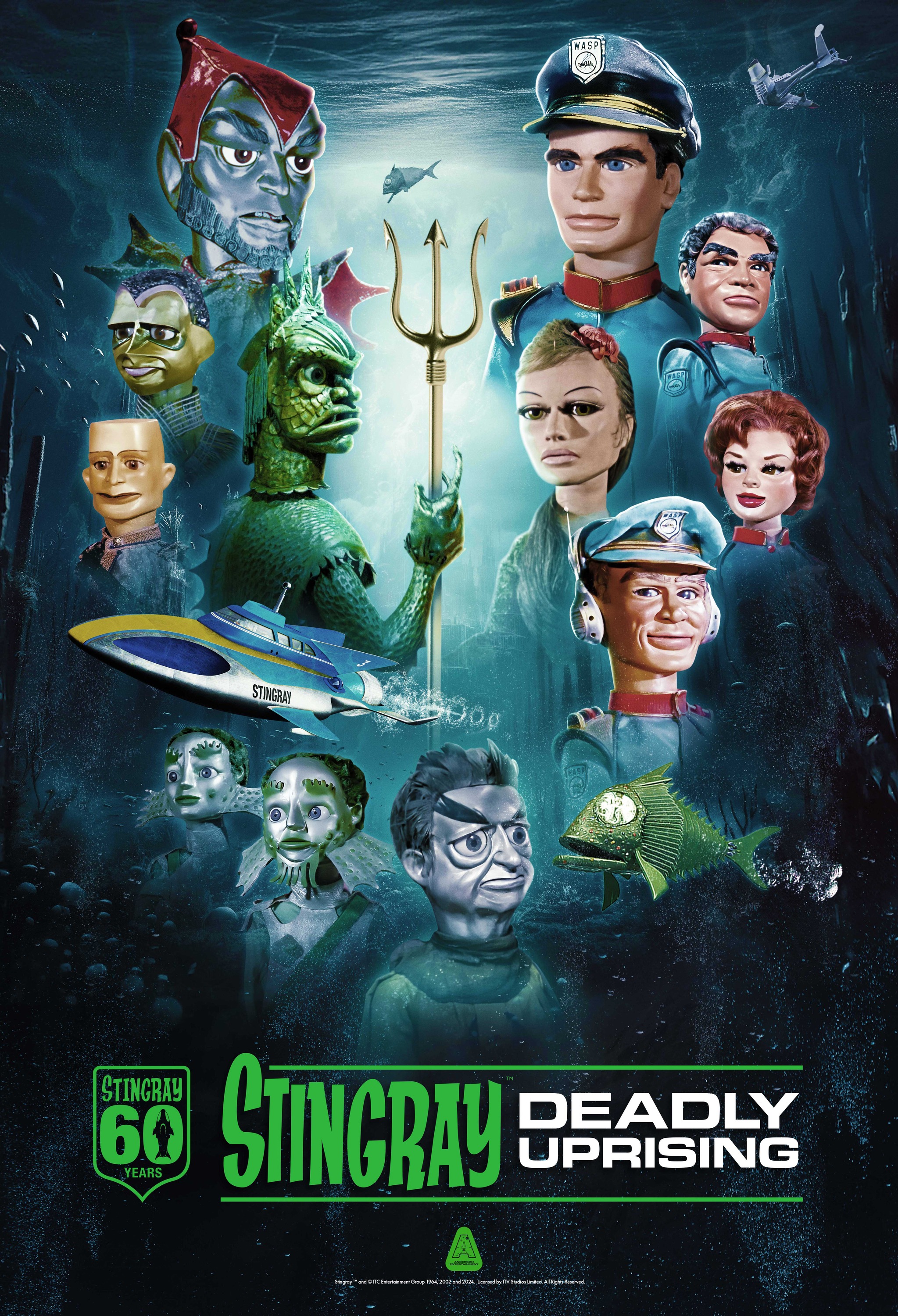 Mega Sized TV Poster Image for Stingray: Deadly Uprising 