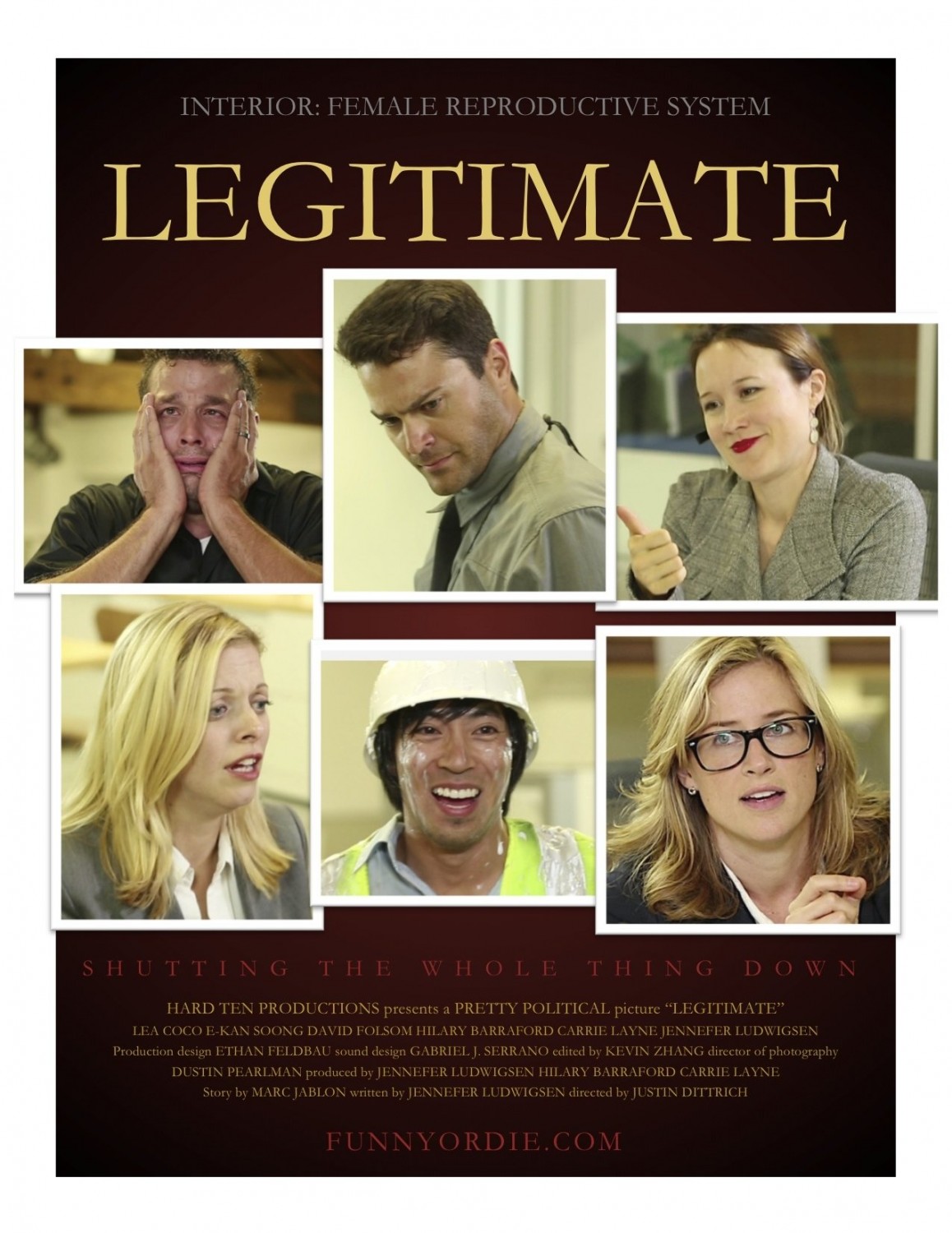 Extra Large Movie Poster Image for Legitimate