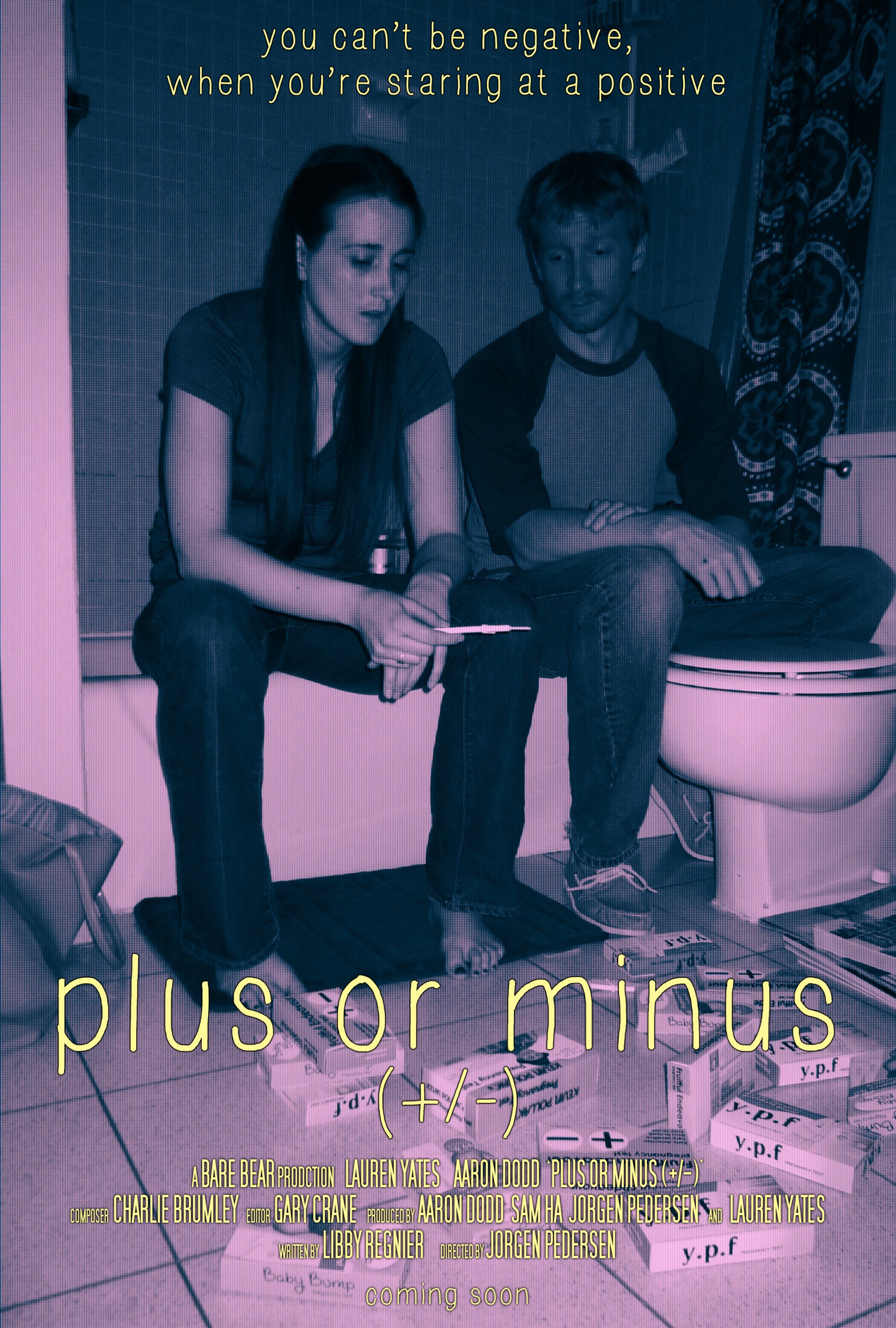 Mega Sized Movie Poster Image for Plus or Minus (+/-)