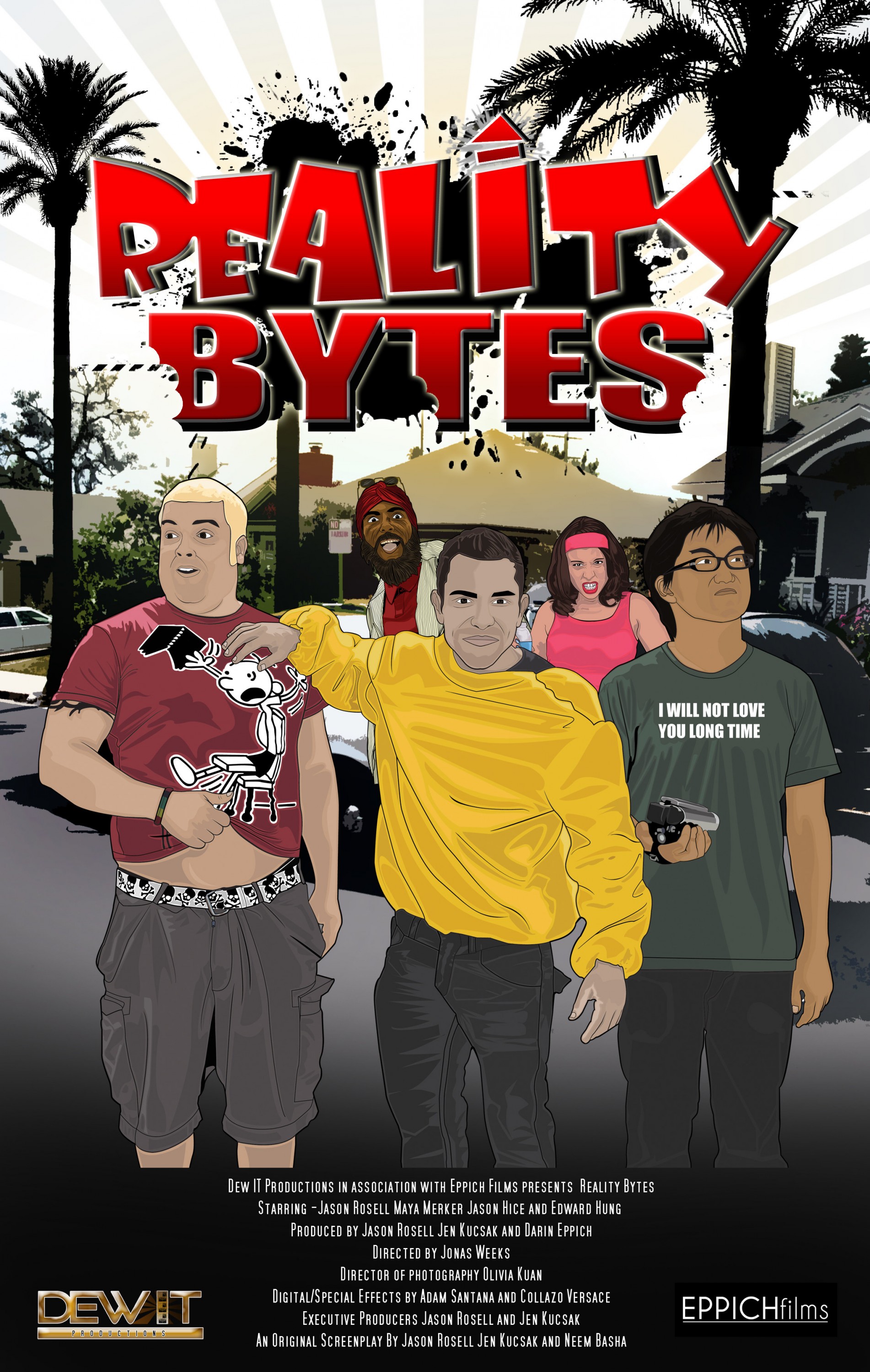 Mega Sized Movie Poster Image for Reality Bytes