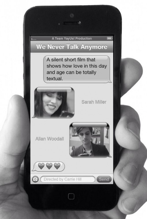 We Never Talk Anymore Short Film Poster