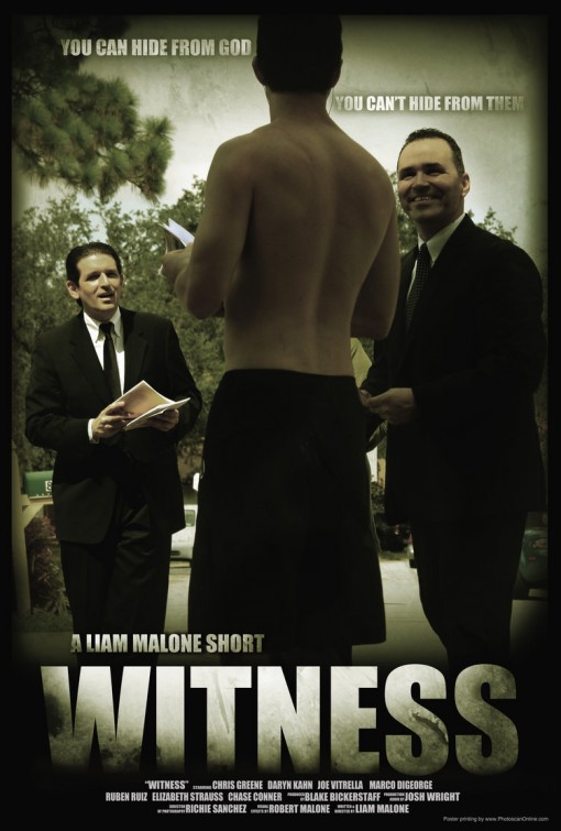 Witness Short Film Poster