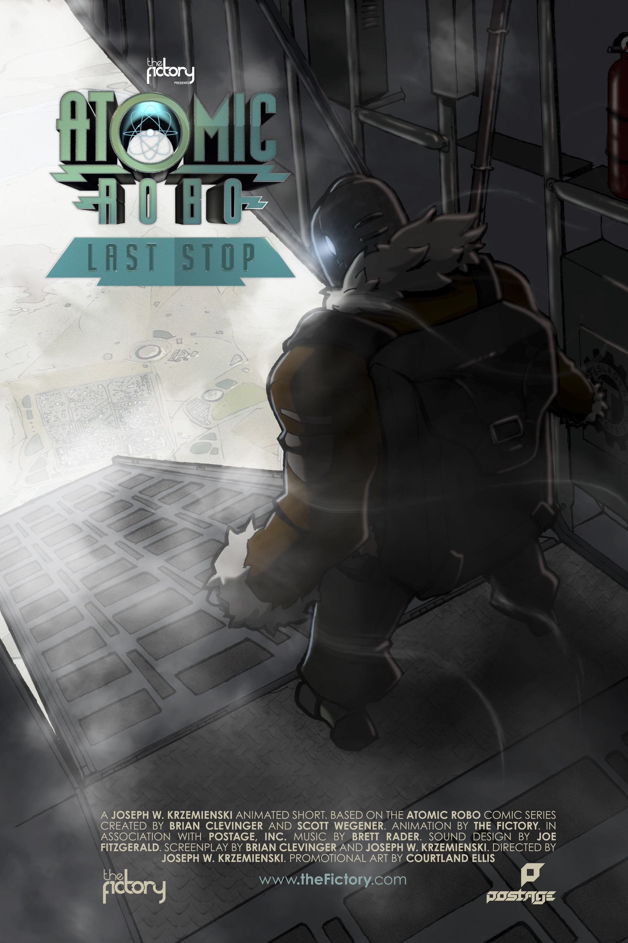 Mega Sized Movie Poster Image for Atomic Robo: Last Stop