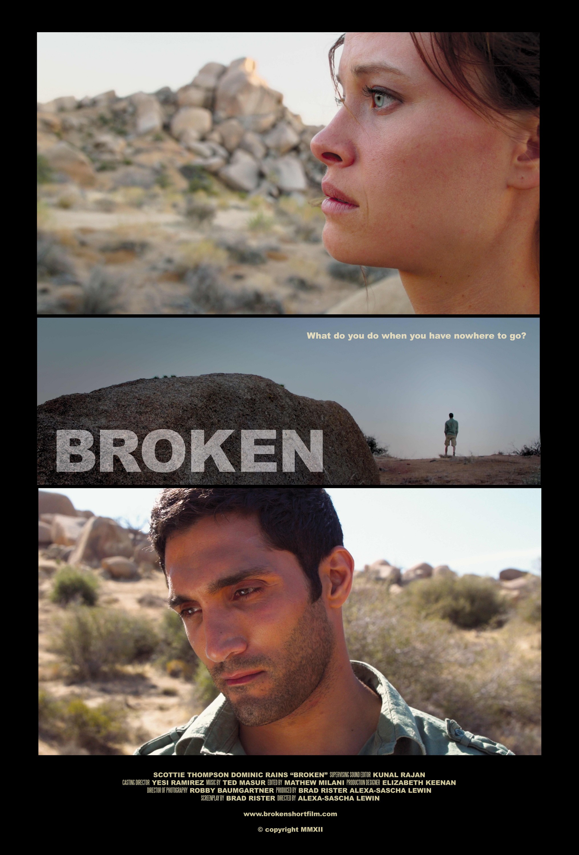 Mega Sized Movie Poster Image for Broken