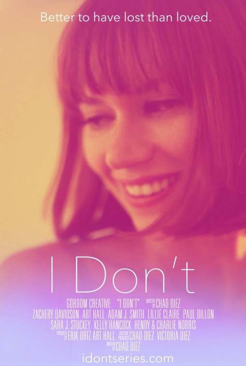 I Don't Short Film Poster