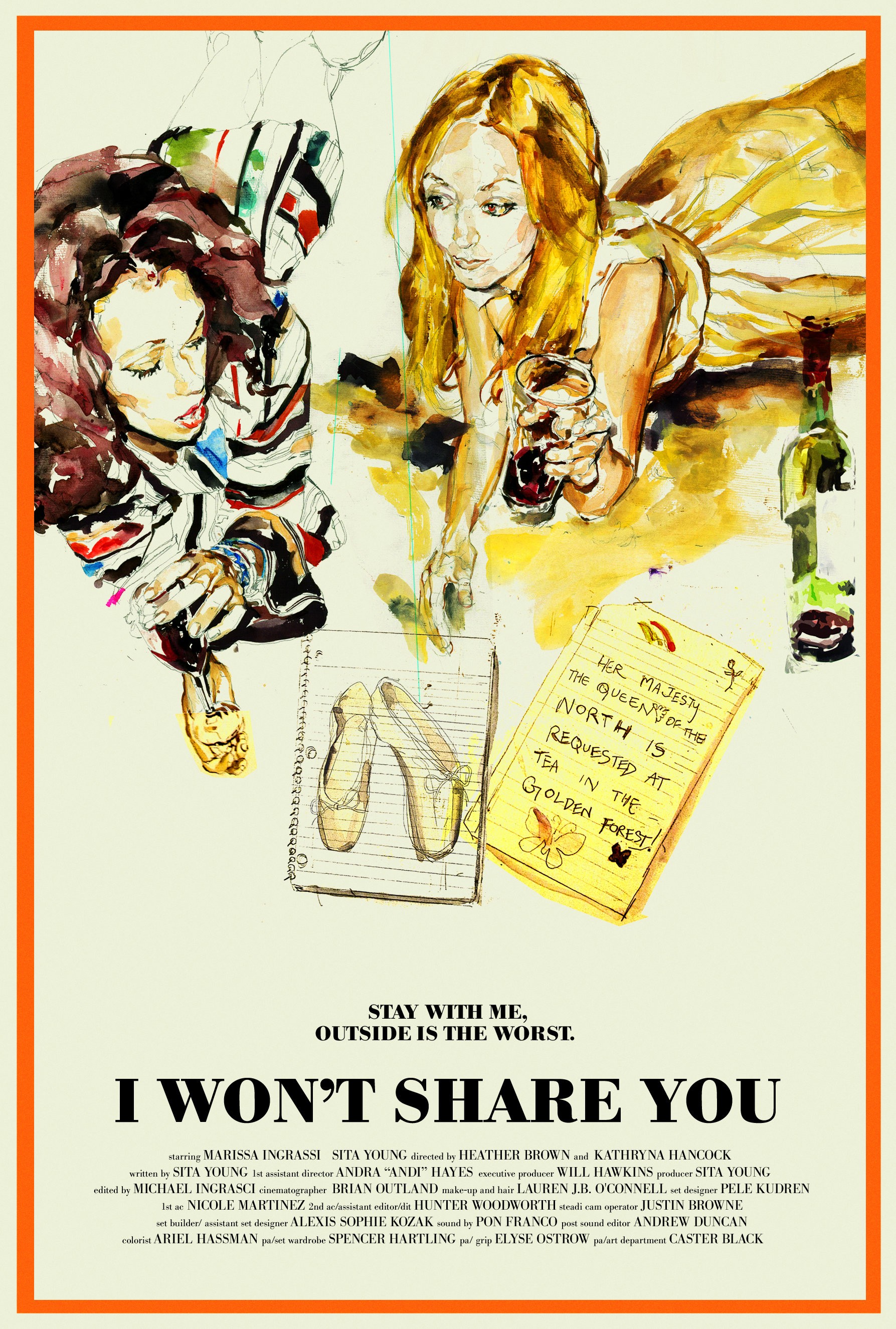 Mega Sized Movie Poster Image for I Won't Share You