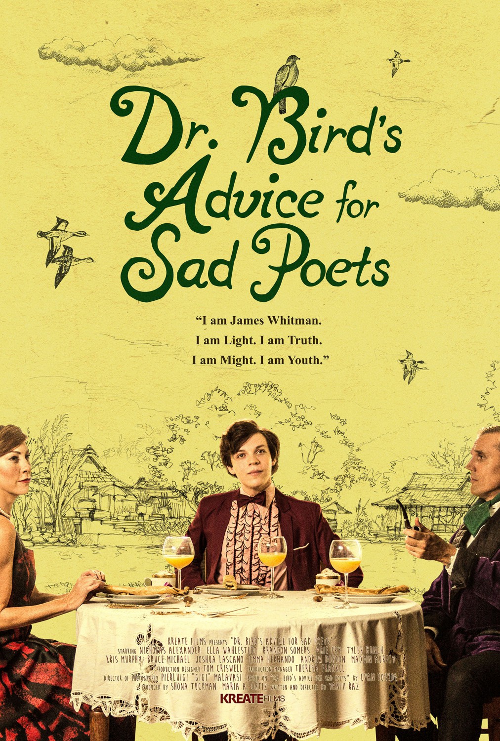 Extra Large Movie Poster Image for Dr. Bird's Advice for Sad Poets