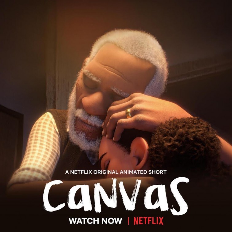 Canvas Short Film Poster