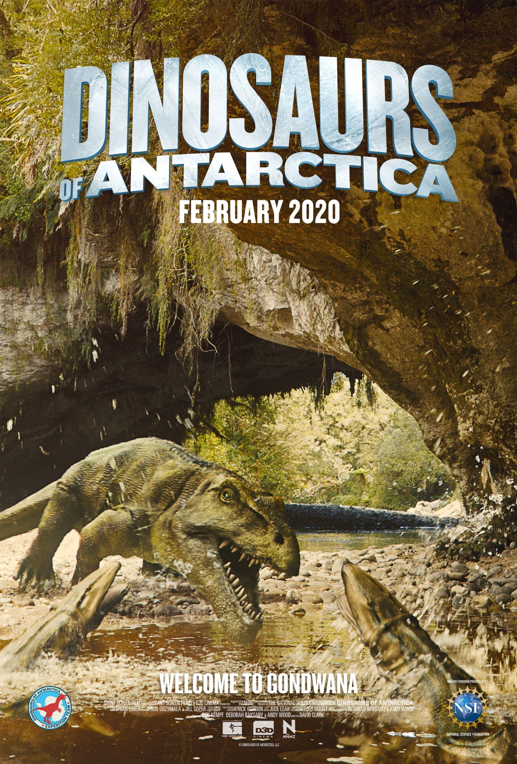 Extra Large Movie Poster Image for Dinosaurs of Antarctica