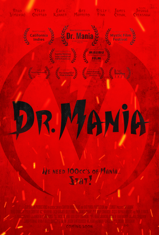 Dr. Mania Short Film Poster