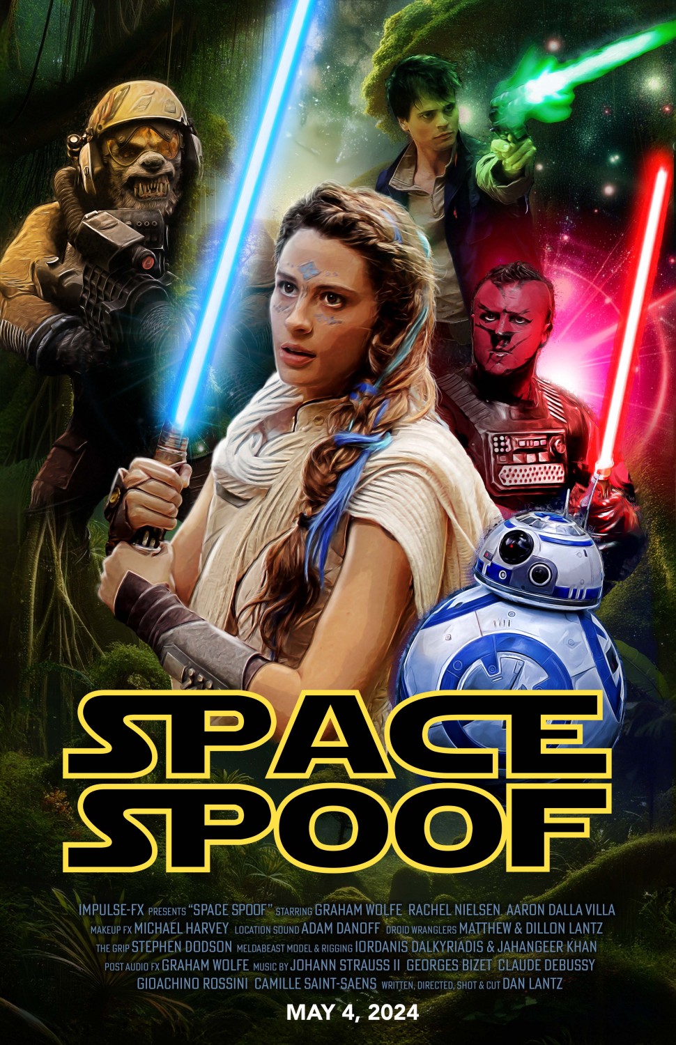 Extra Large Movie Poster Image for Space Spoof