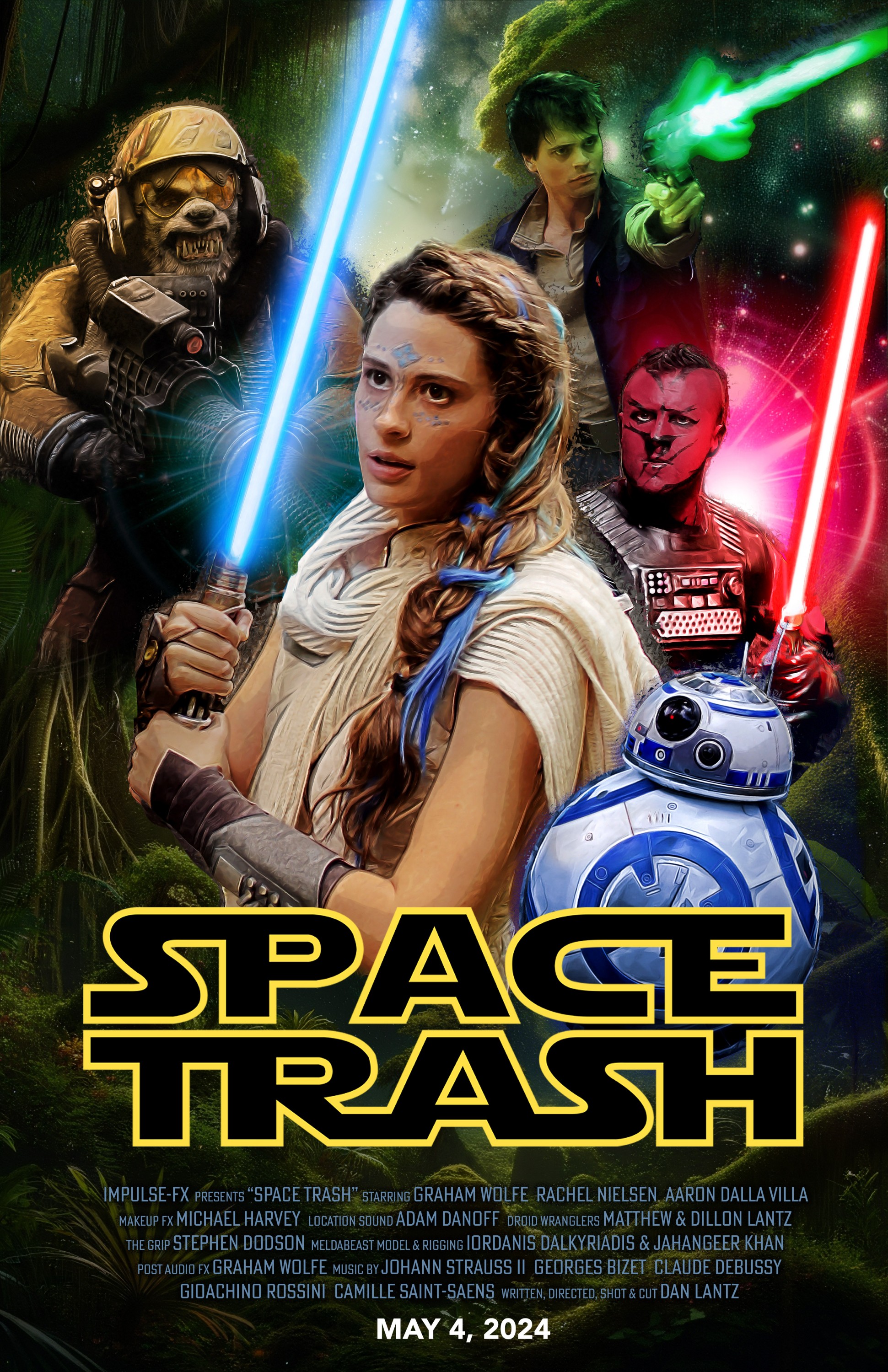 Mega Sized Movie Poster Image for Space Trash