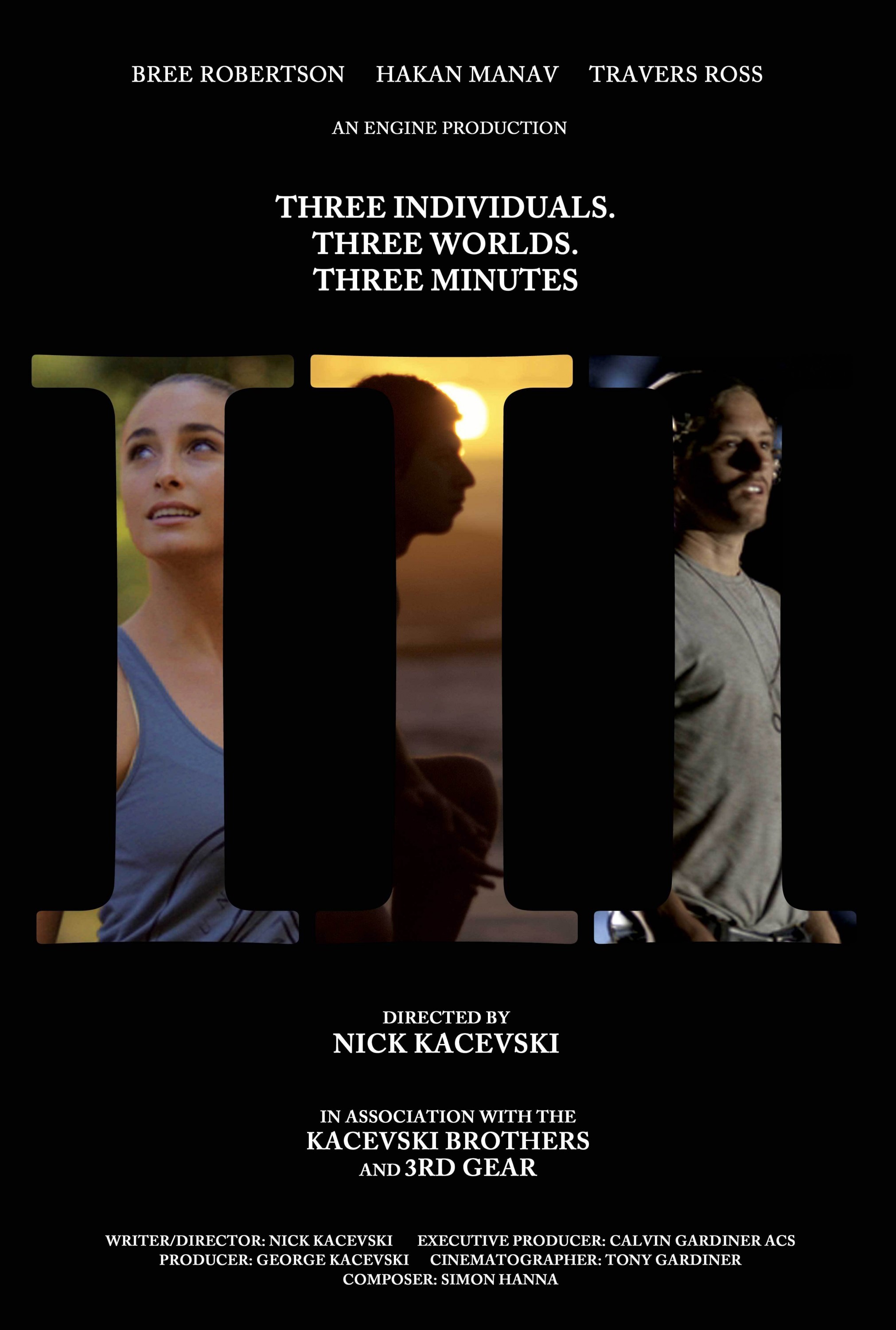 Mega Sized Movie Poster Image for III (Three)