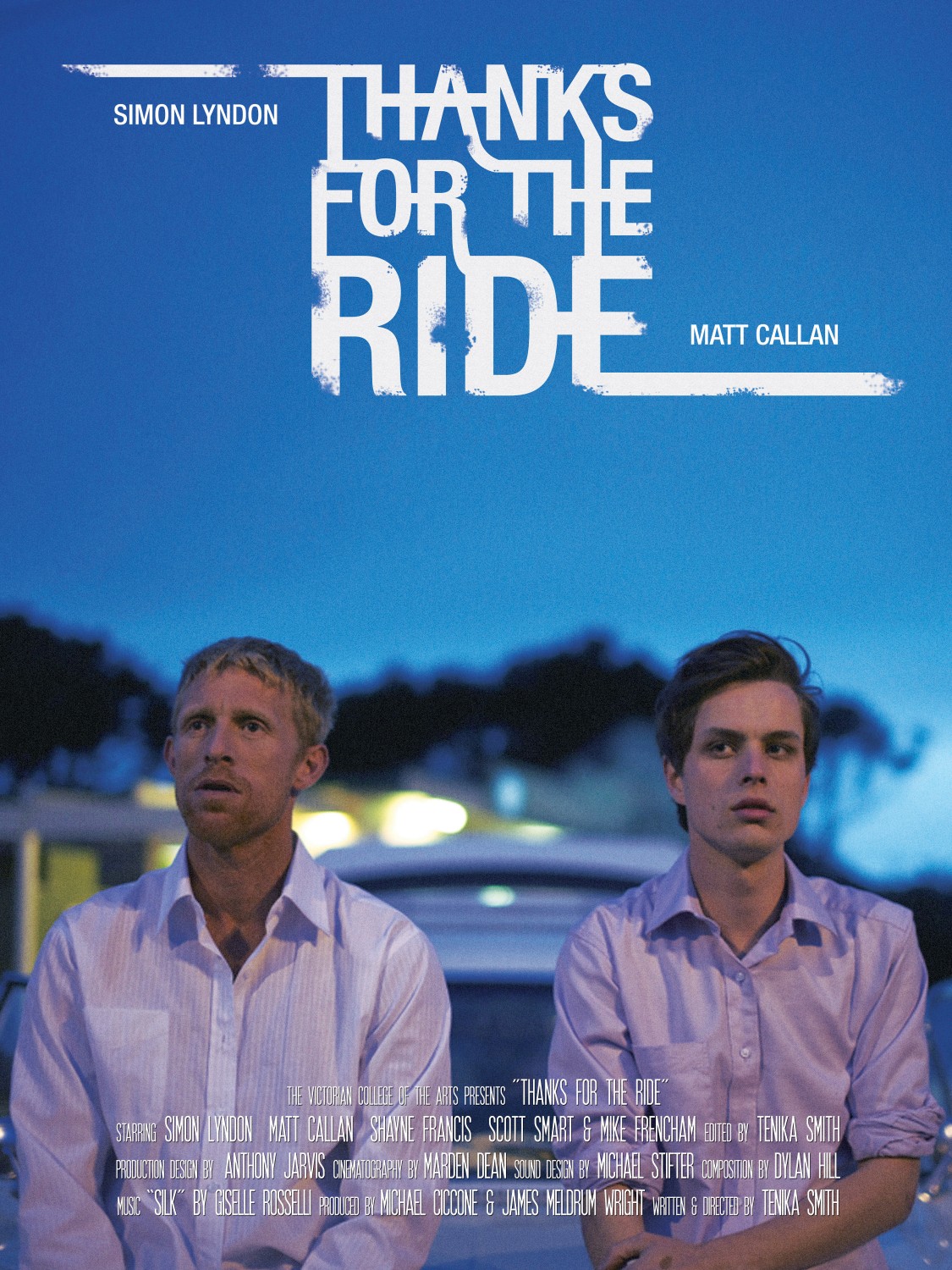 Extra Large Movie Poster Image for Thanks for the Ride