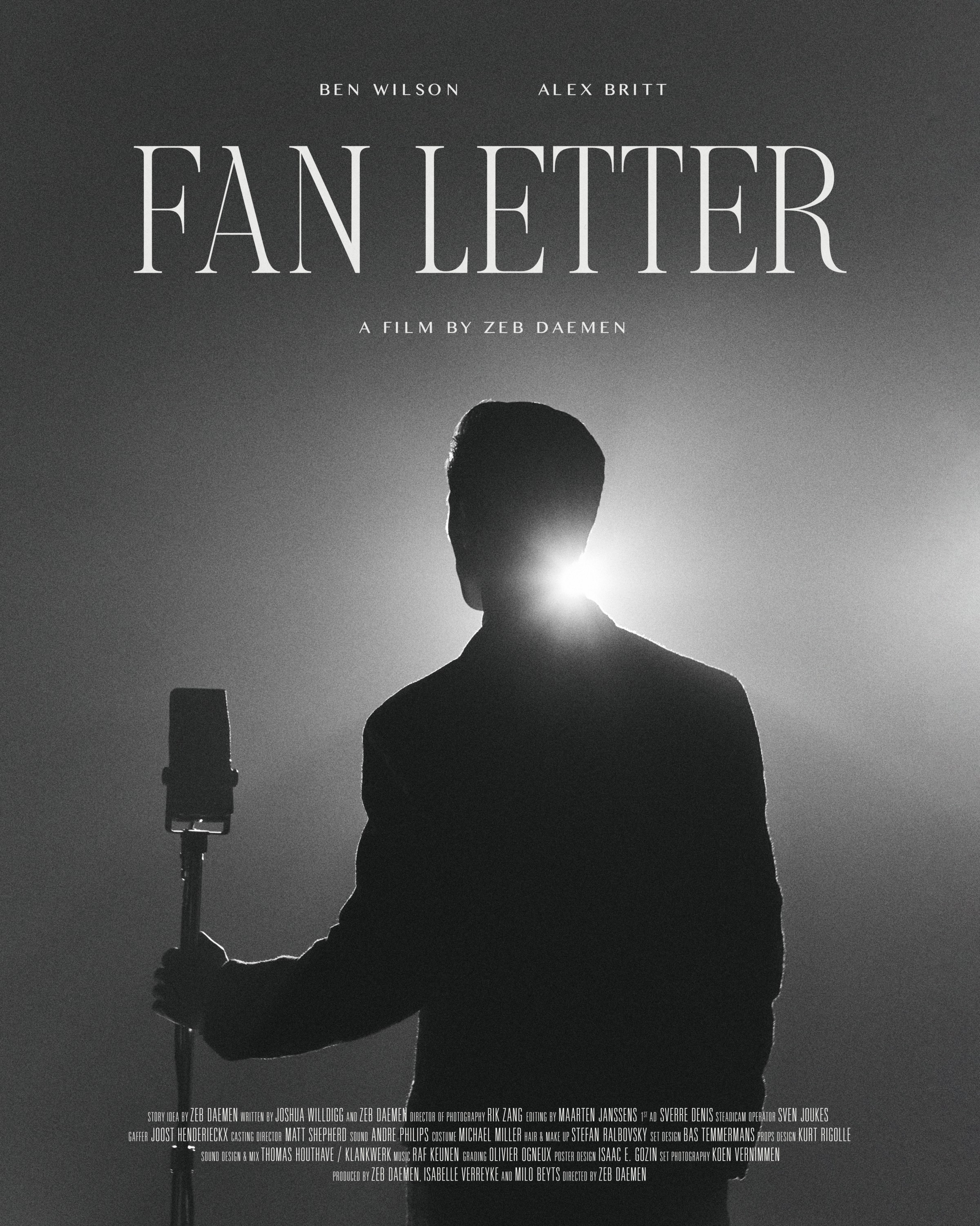 Mega Sized Movie Poster Image for Fan Letter