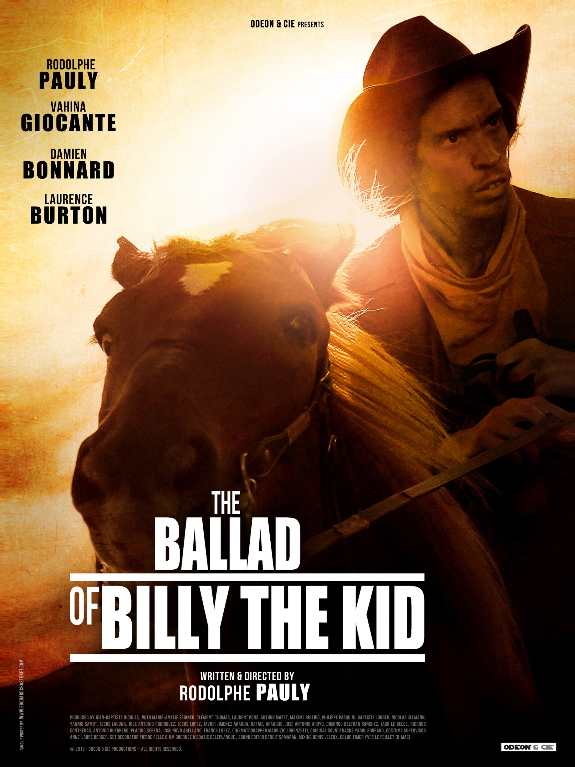 Mega Sized Movie Poster Image for The Ballad of Billy the Kid