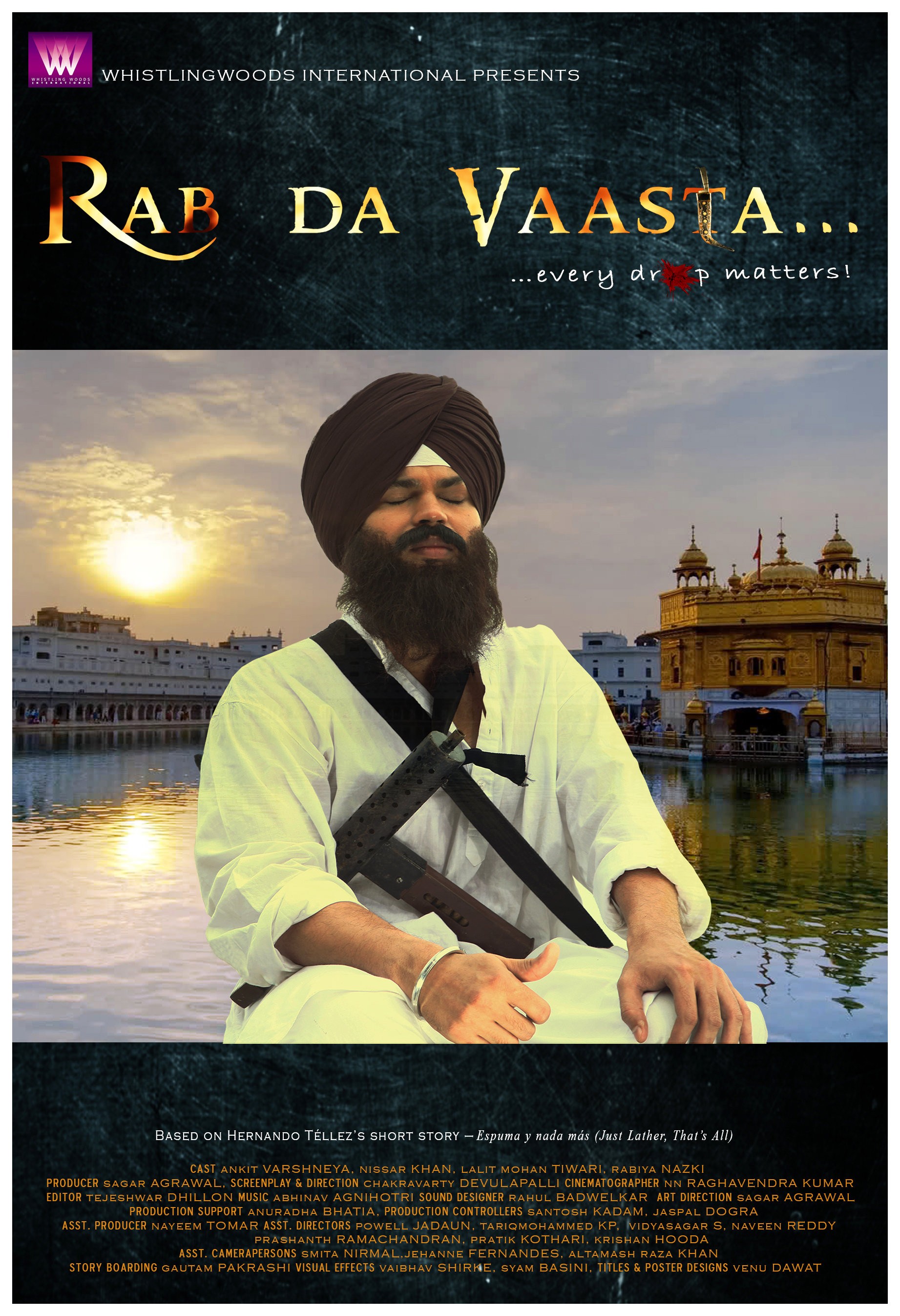 Mega Sized Movie Poster Image for Rab da Vaasta...