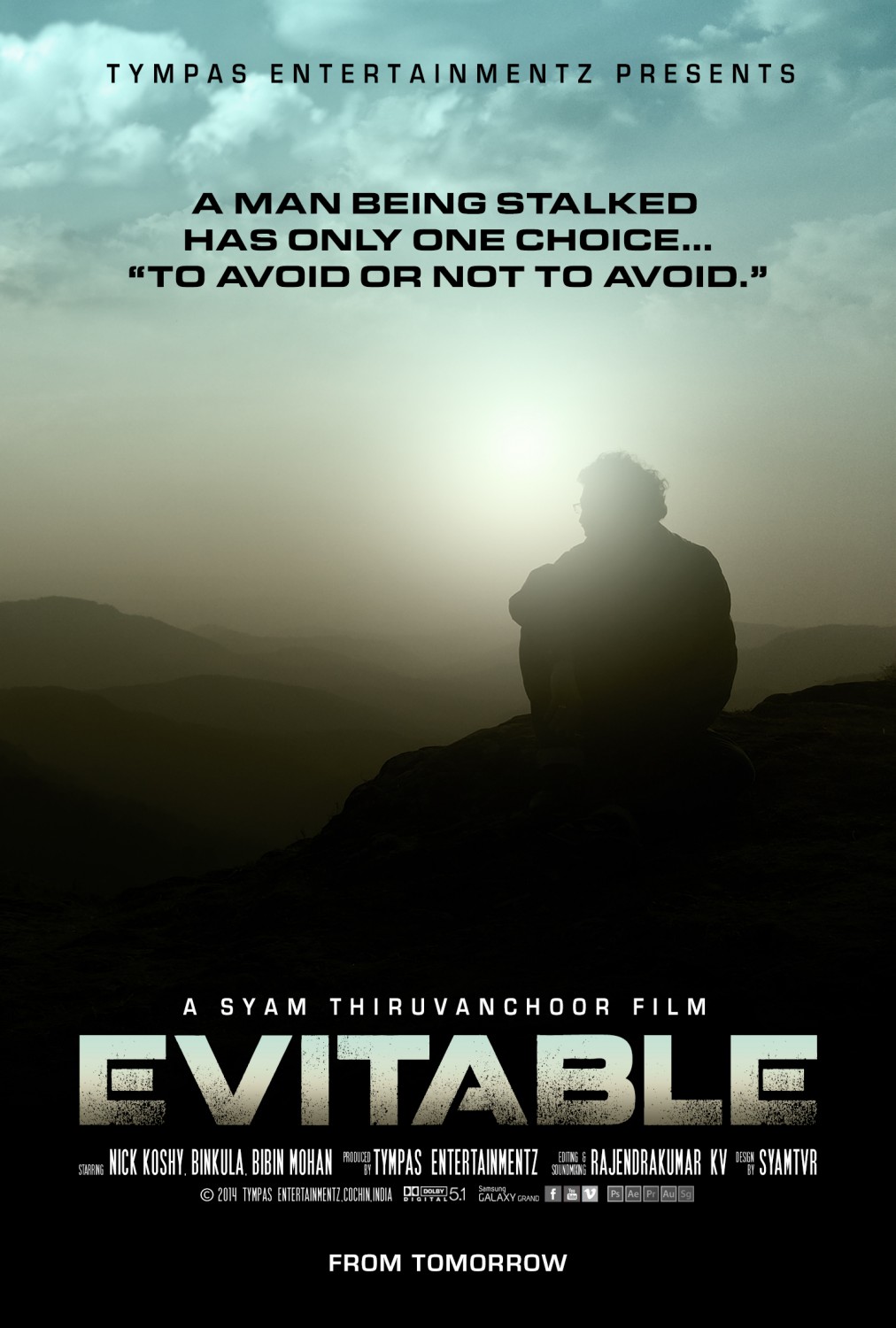 Extra Large Movie Poster Image for Evitable