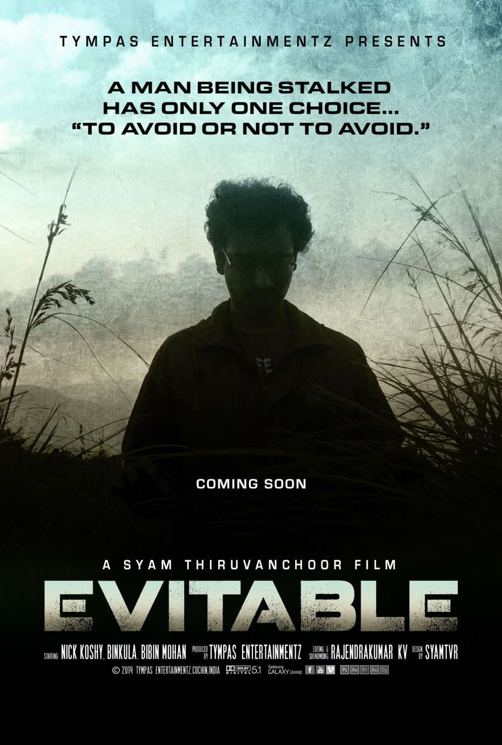 Extra Large Movie Poster Image for Evitable