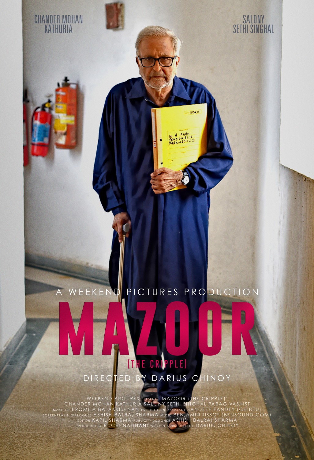 Extra Large Movie Poster Image for Mazoor: The Cripple