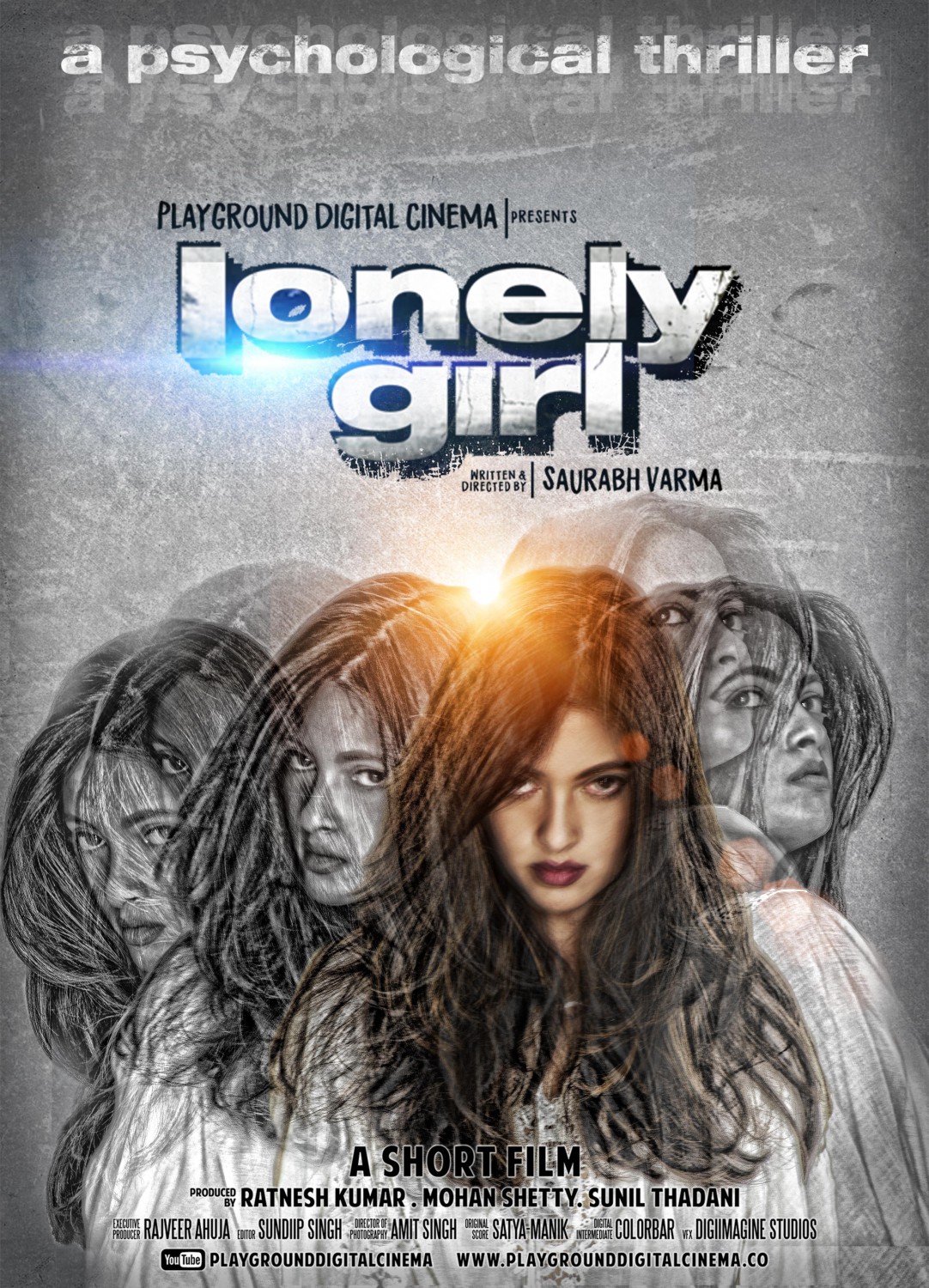 Extra Large Movie Poster Image for Lonely Girl: A Psychological Thriller