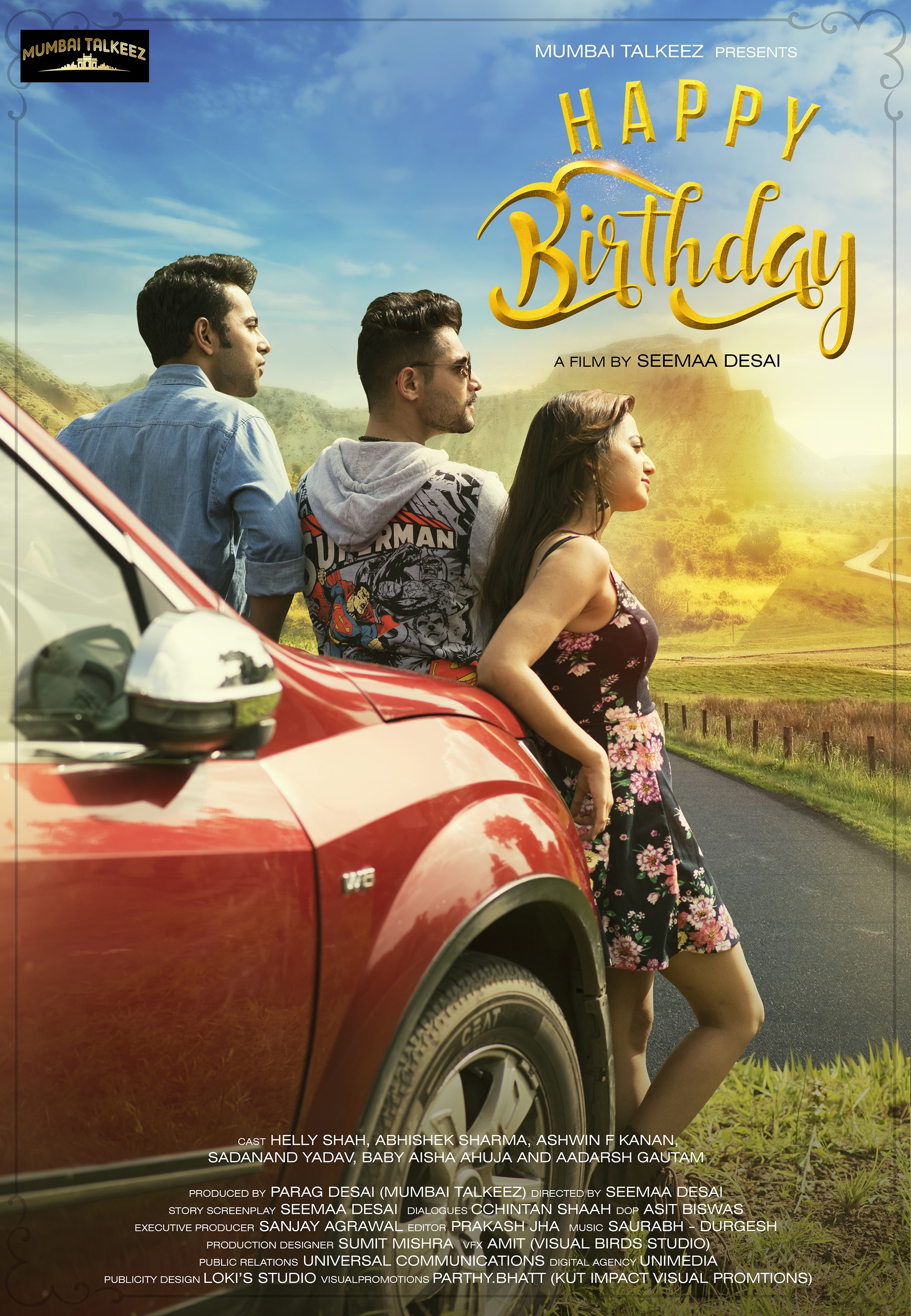 Mega Sized Movie Poster Image for Happy Birthday