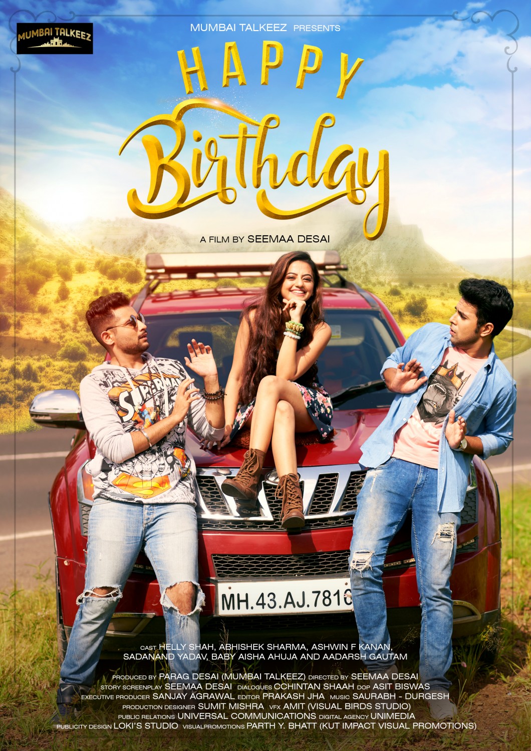 Extra Large Movie Poster Image for Happy Birthday