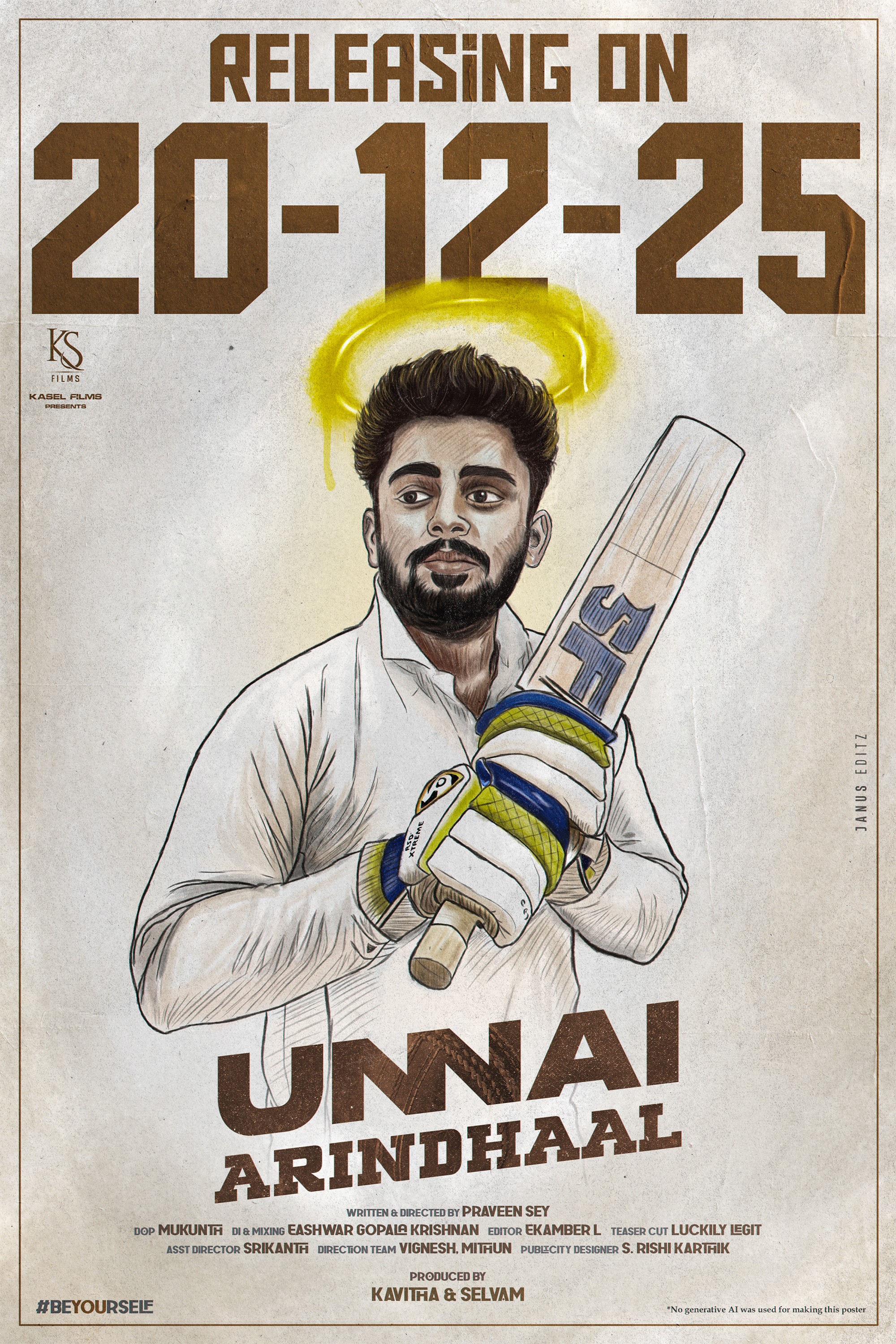 Mega Sized Movie Poster Image for Unnai Arindhaal