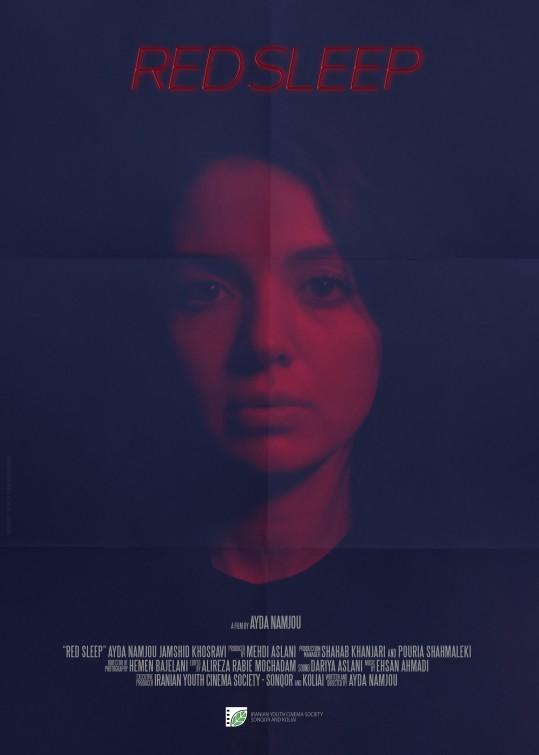 Red Sleep Short Film Poster