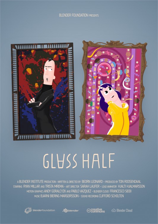 Glass Half Short Film Poster