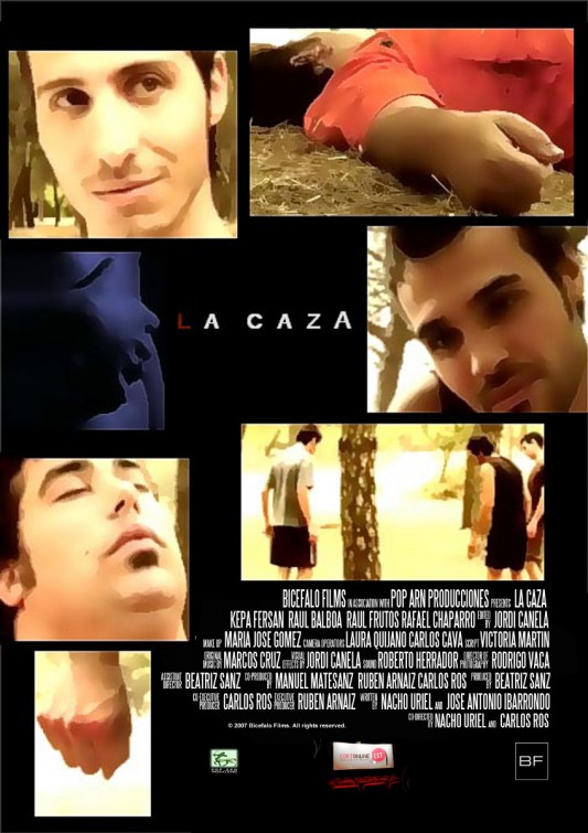 La caza Short Film Poster