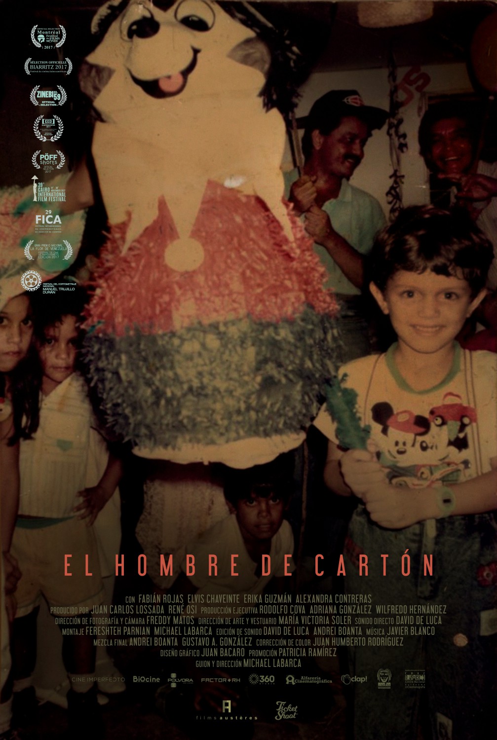 Extra Large Movie Poster Image for El hombre de cartn