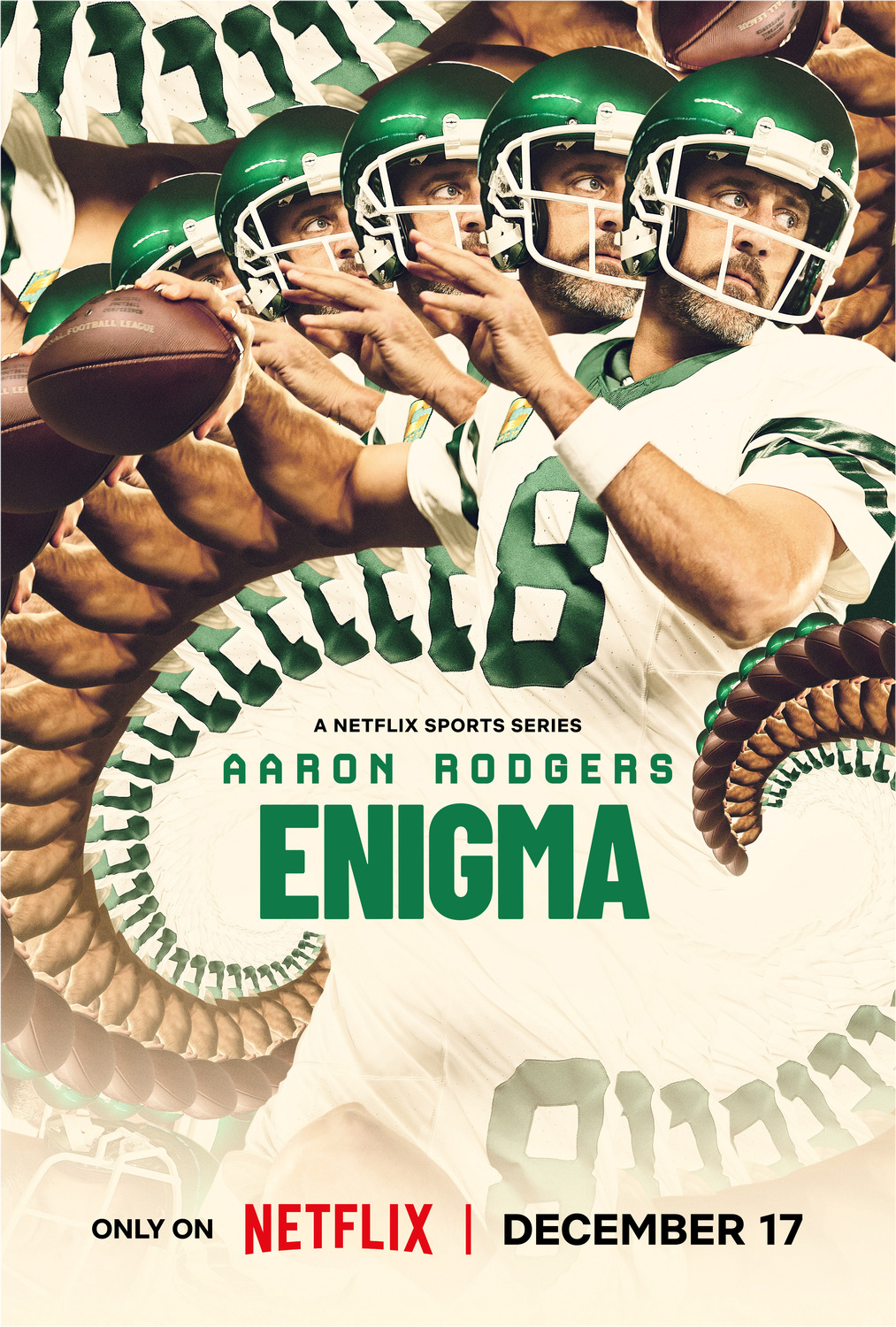 Extra Large TV Poster Image for Aaron Rodgers: Enigma 