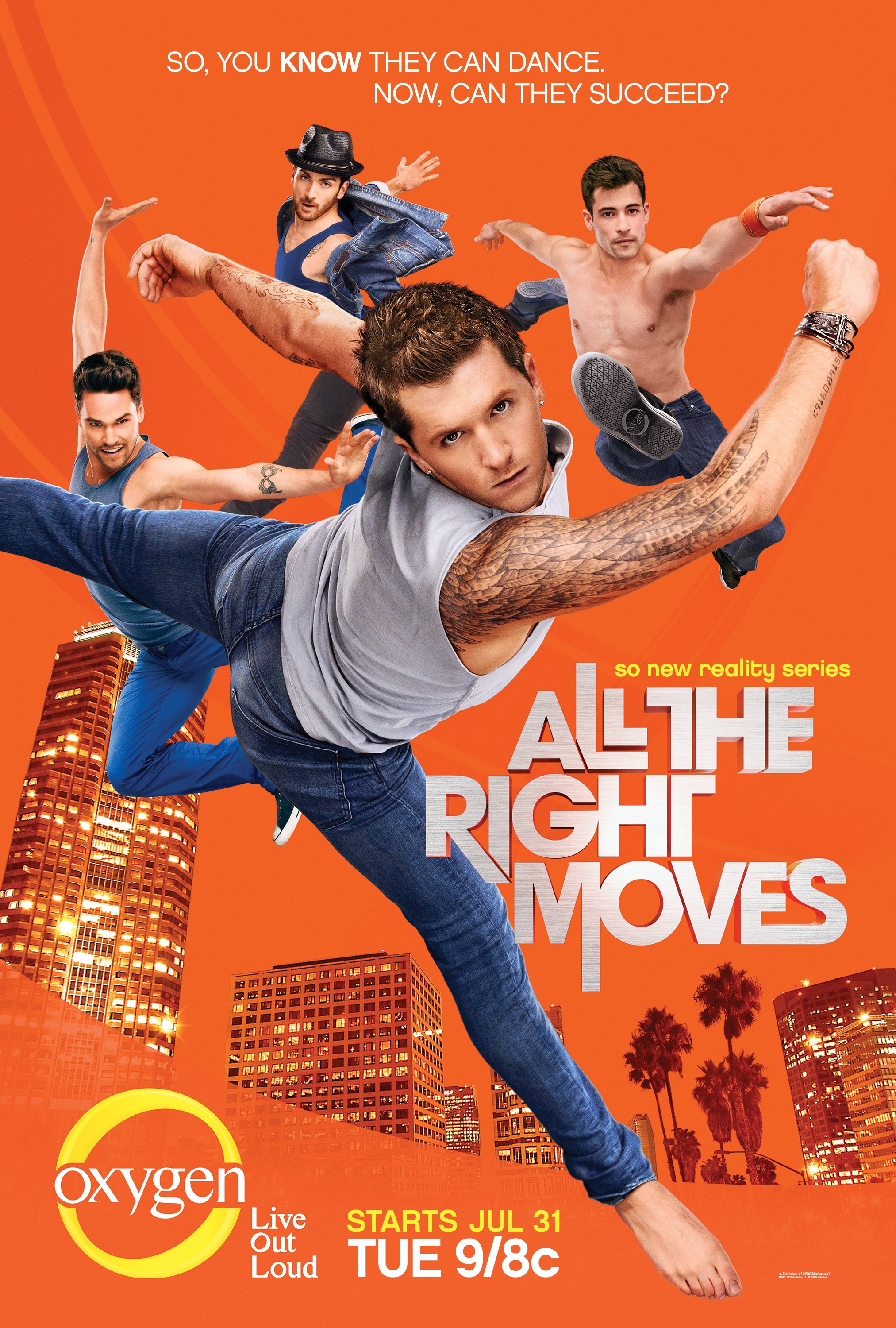 Mega Sized TV Poster Image for All the Right Moves 