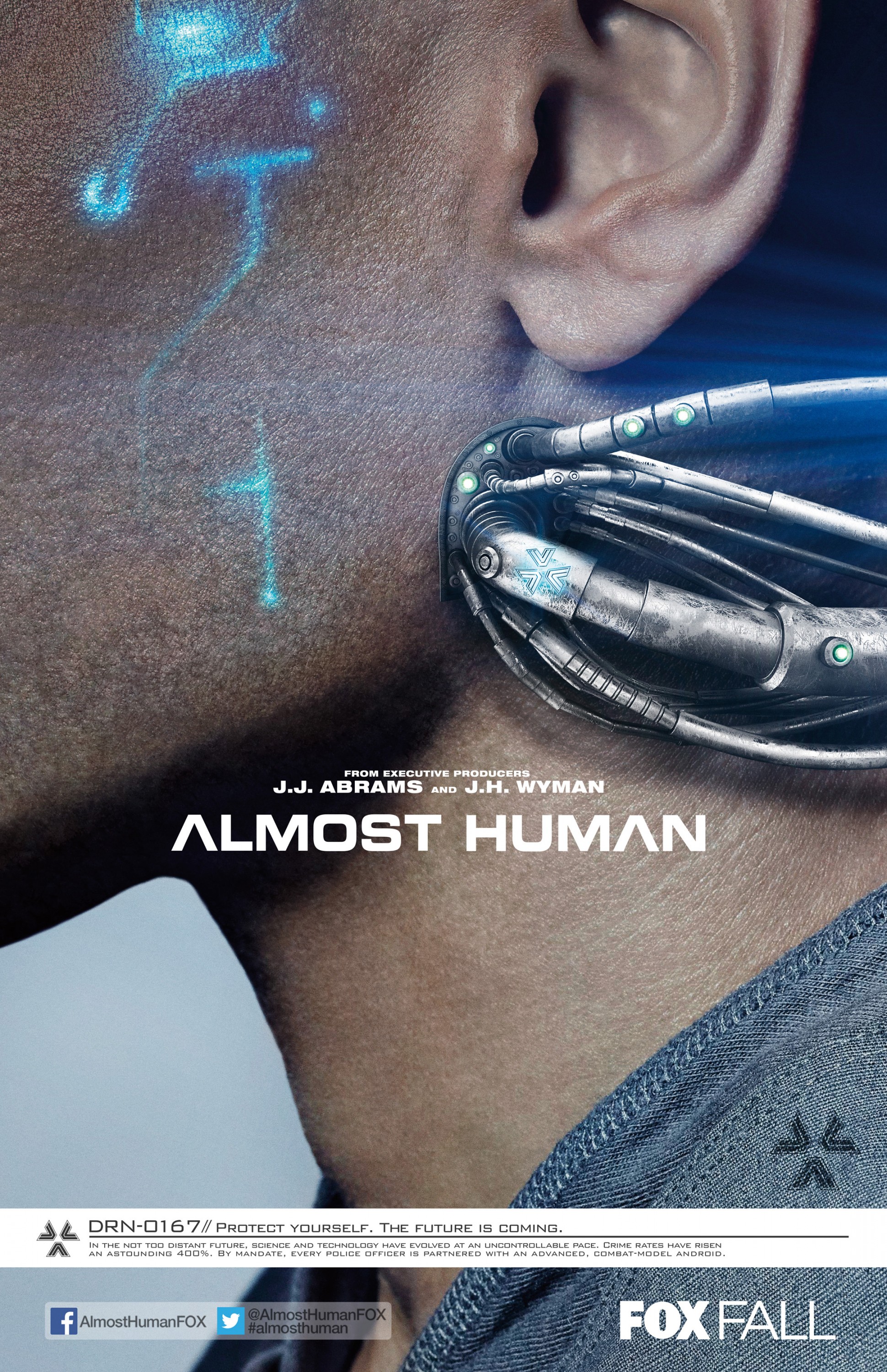 Mega Sized TV Poster Image for Almost Human (#1 of 2)