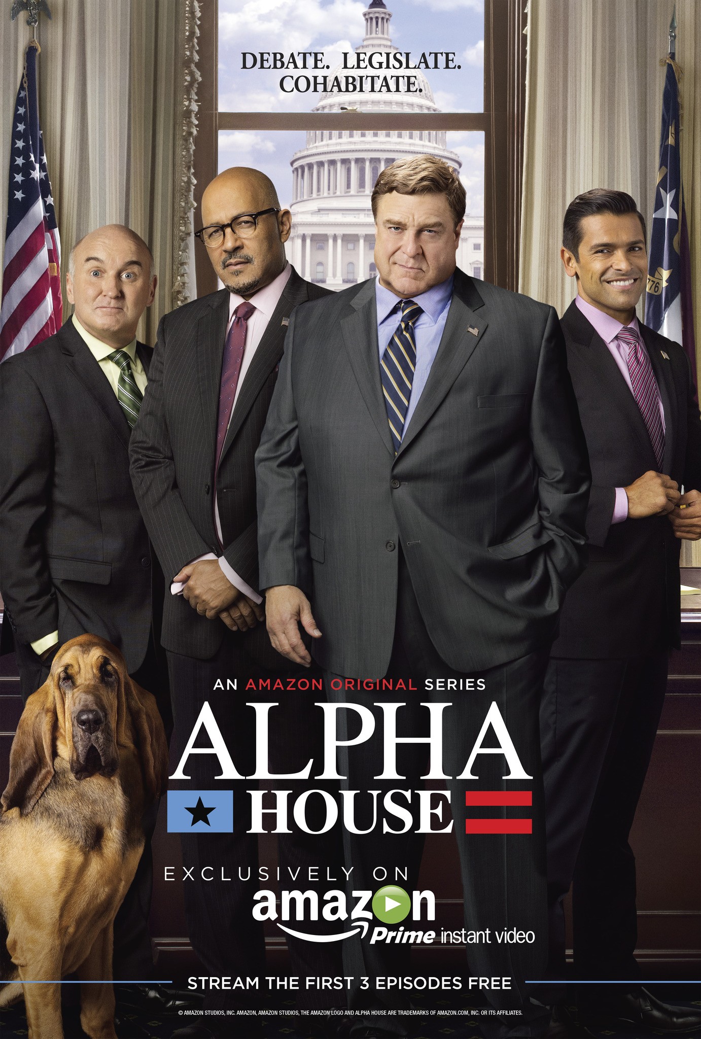 Mega Sized TV Poster Image for Alpha House 
