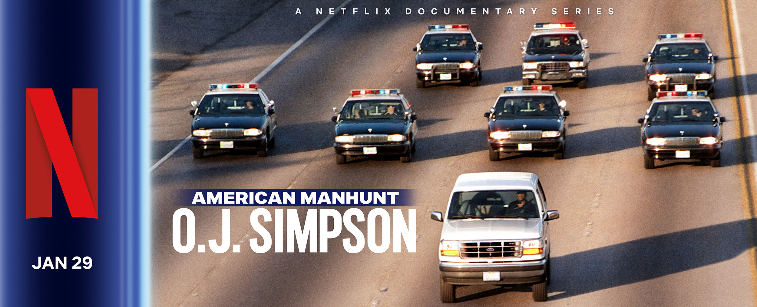 Mega Sized TV Poster Image for American Manhunt: O.J. Simpson (#2 of 2)