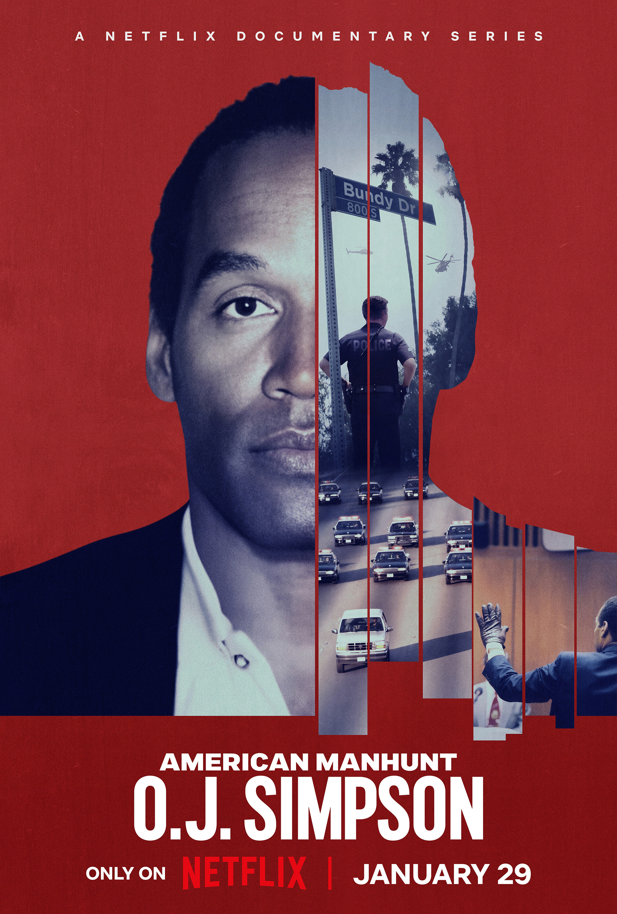 Mega Sized TV Poster Image for American Manhunt: O.J. Simpson (#1 of 2)