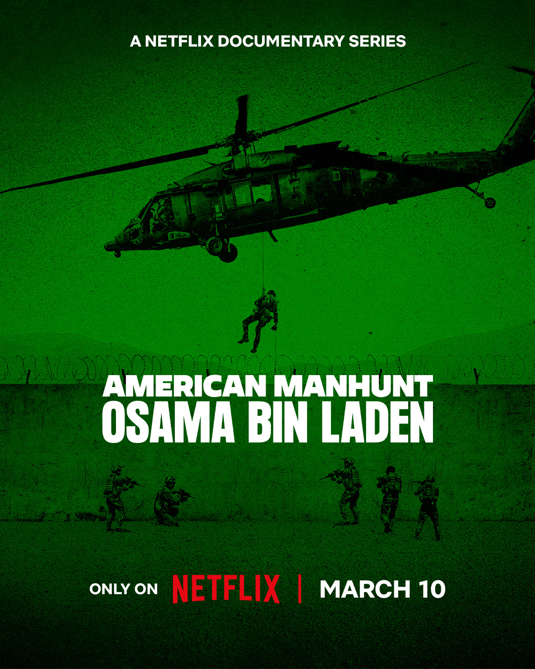 Extra Large TV Poster Image for American Manhunt: Osama bin Laden 