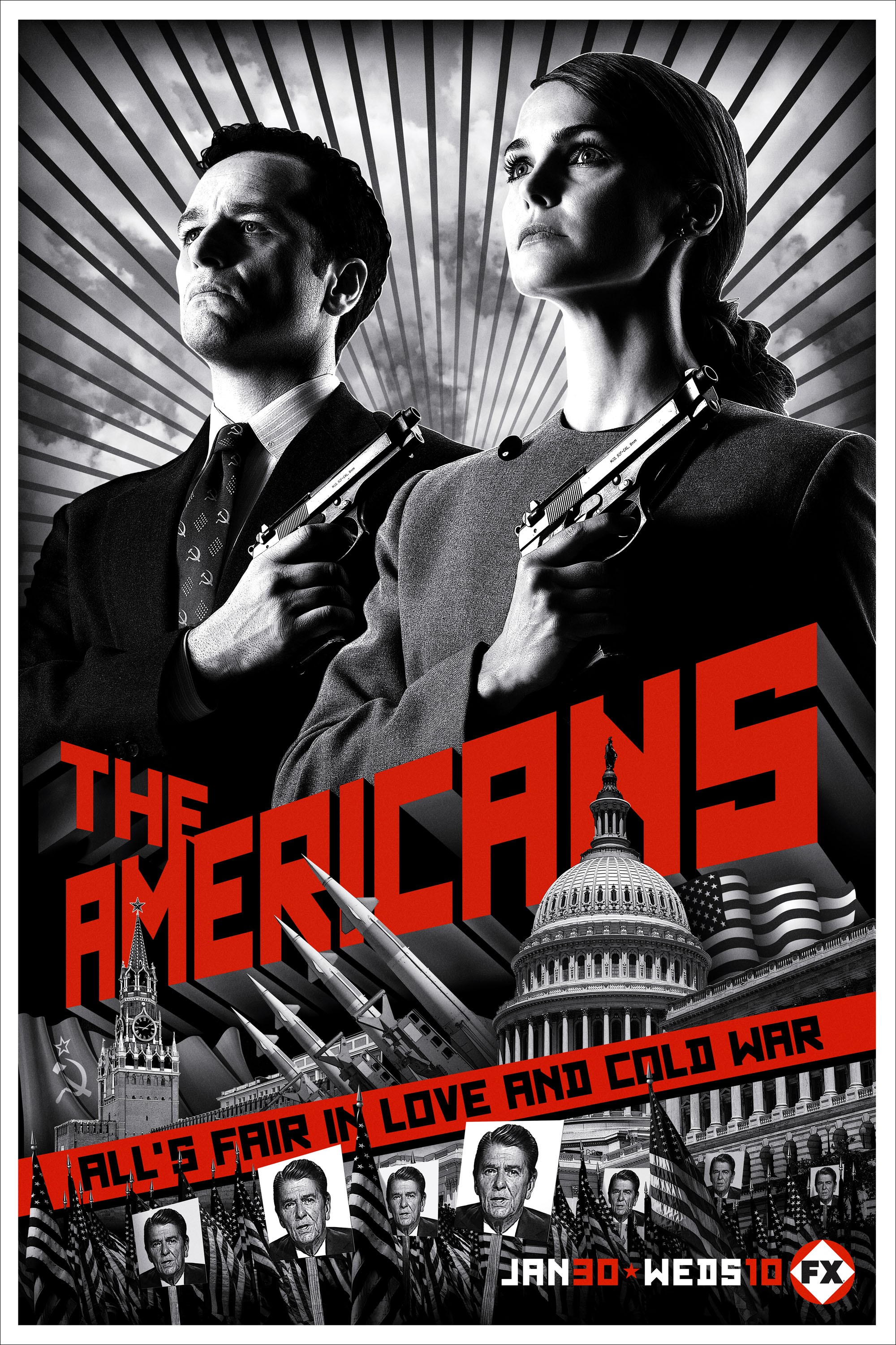 Mega Sized TV Poster Image for The Americans (#1 of 16)