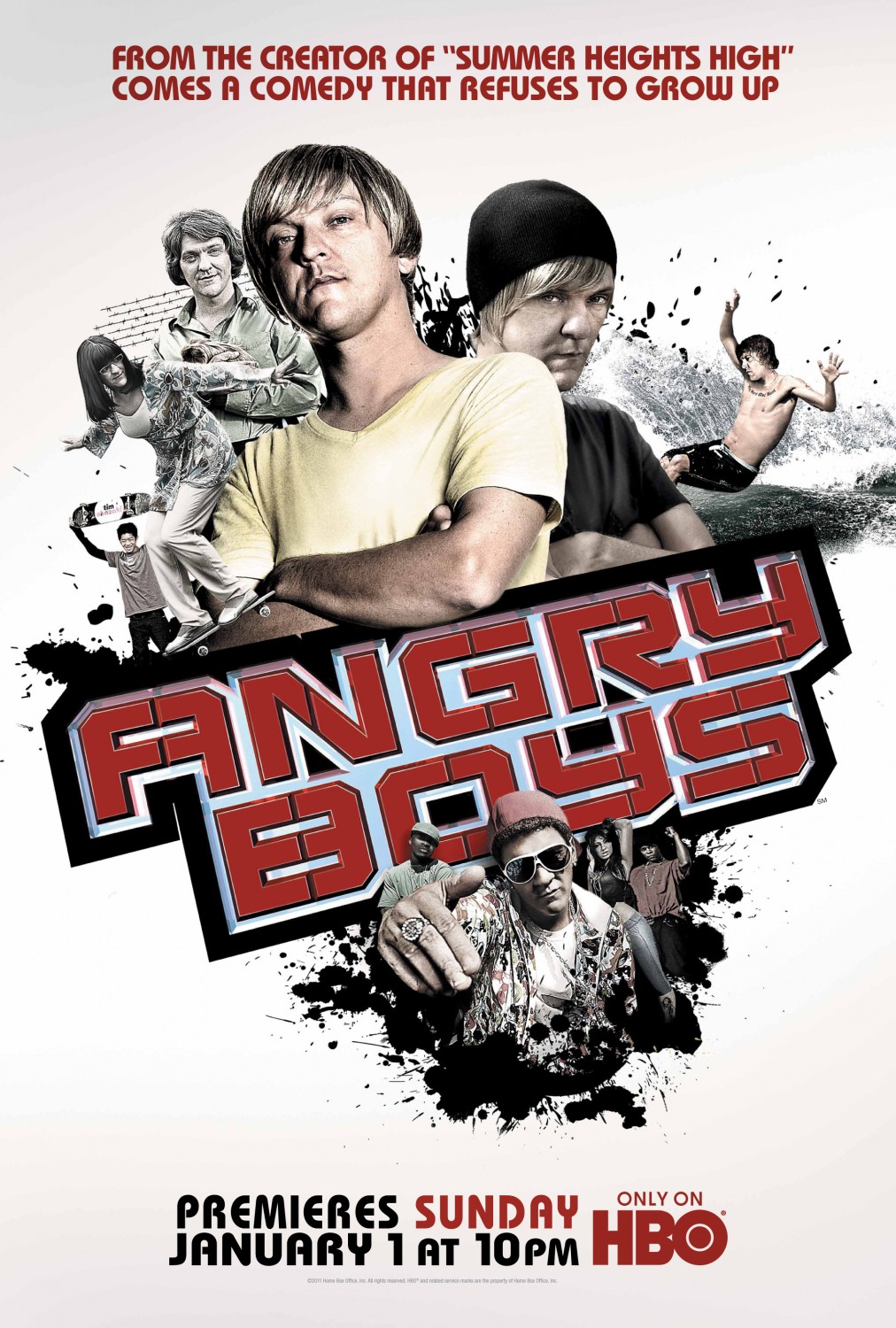 Extra Large TV Poster Image for Angry Boys 