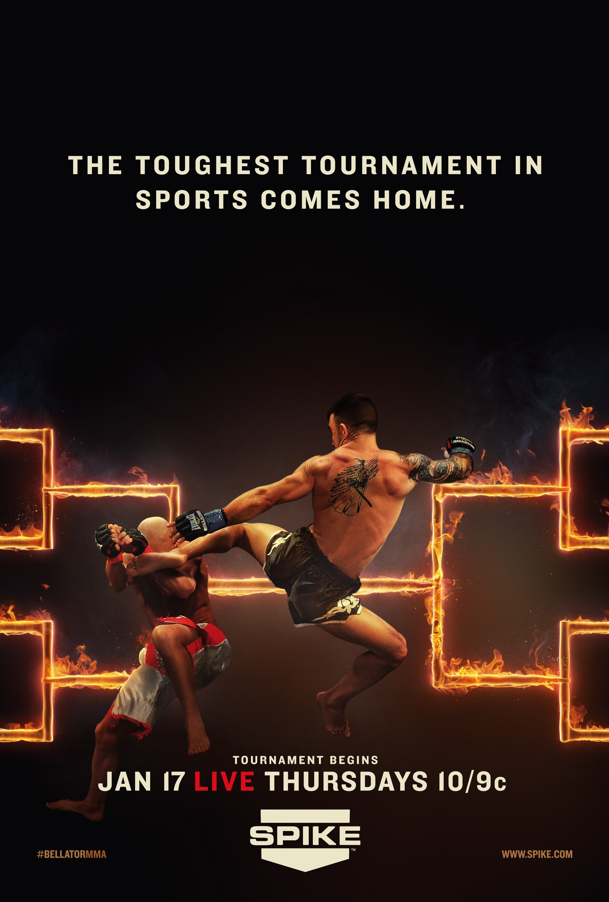 Mega Sized TV Poster Image for Bellator MMA (#1 of 2)