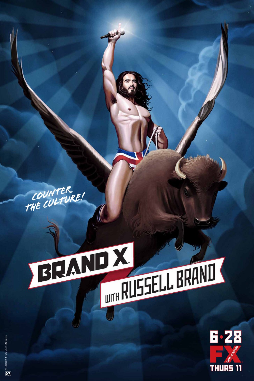 Extra Large TV Poster Image for Brand X with Russell Brand (#1 of 4)
